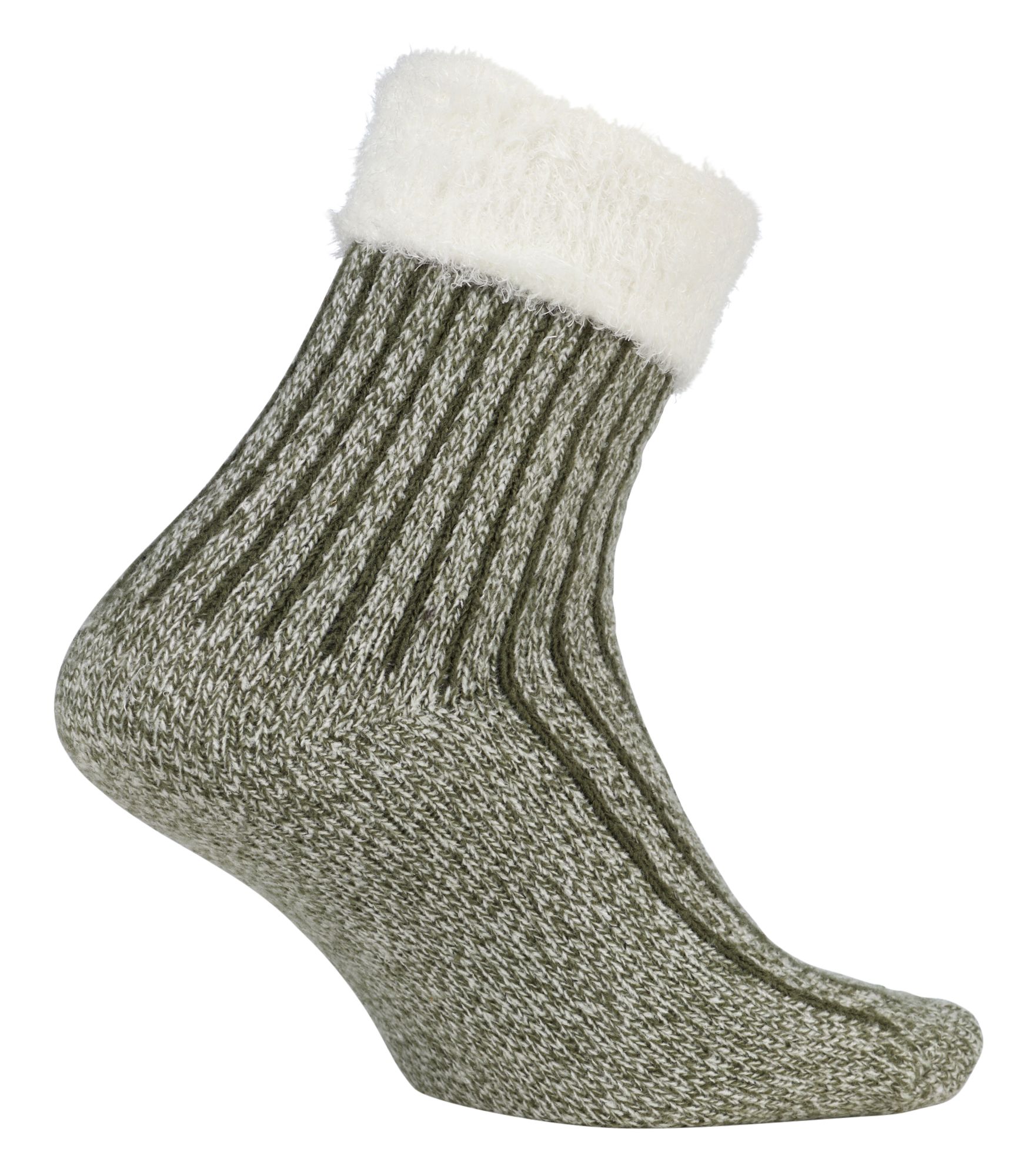 Northeast Outfitters Cozy Cabin Women's Ribbed Cuff Crew Socks product image