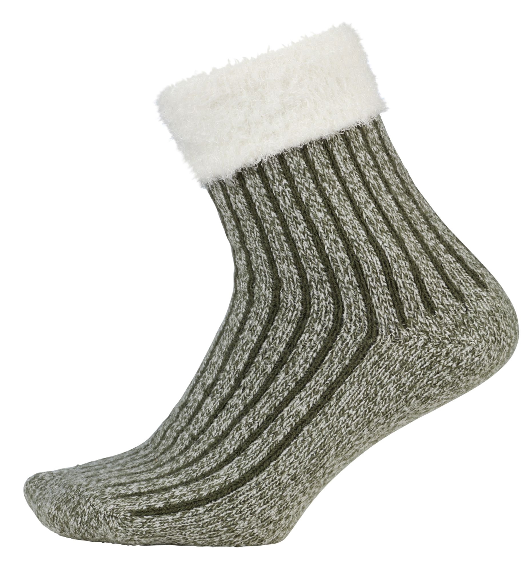 Northeast Outfitters Cozy Cabin Women's Ribbed Cuff Crew Socks product image