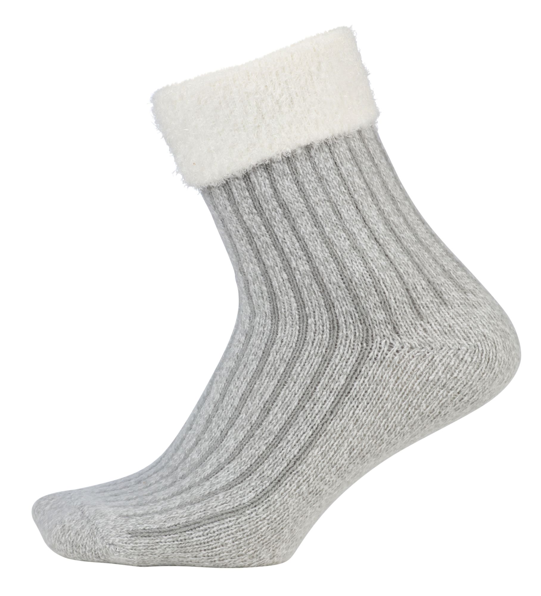 Northeast Outfitters Cozy Cabin Women's Ribbed Cuff Crew Socks product image