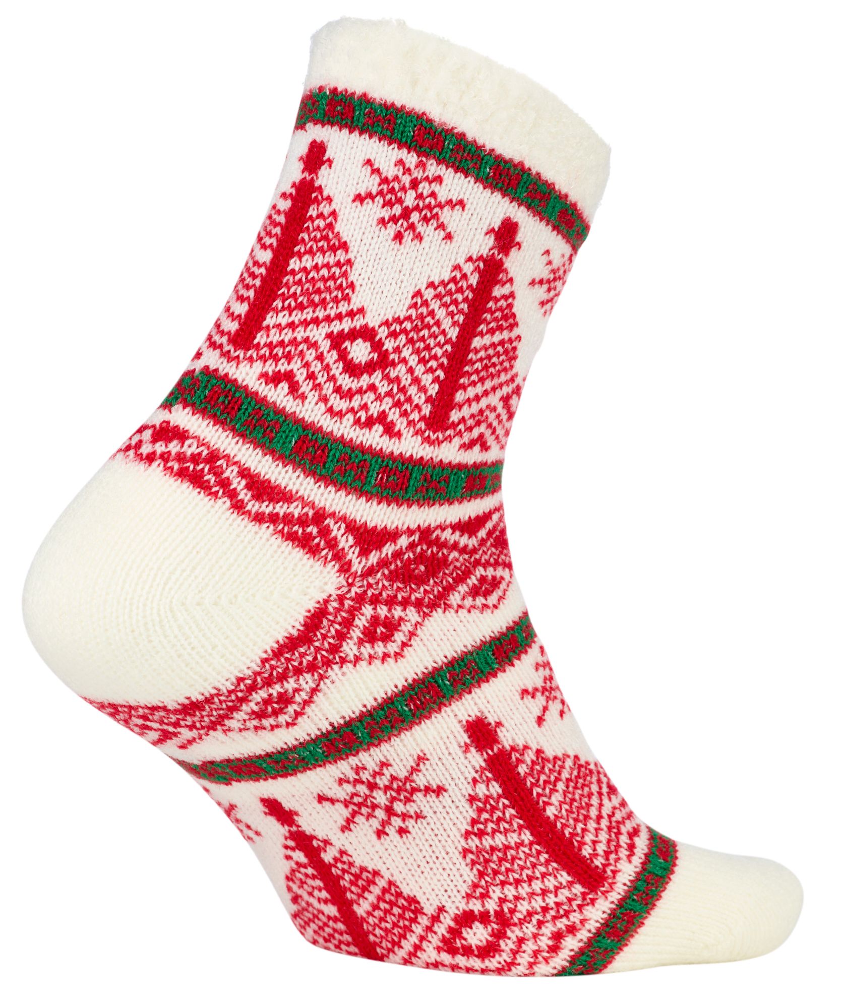 Northeast Outfitters Cozy Cabin Adult Nordic Tree Stripe Socks product image