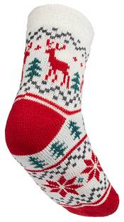 Northeast Outfitters Youth Cozy Cabin Holiday Reindeer Fairisle Socks product image