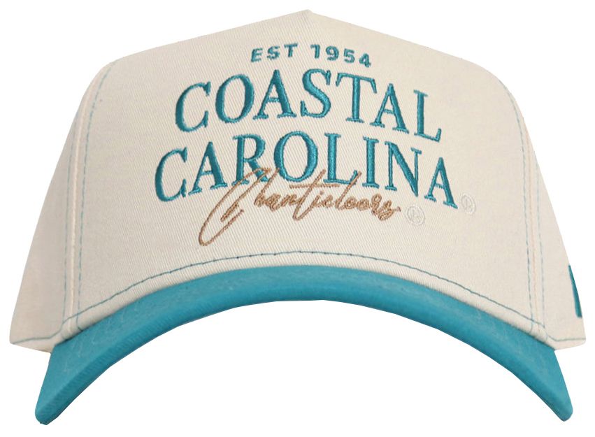 No Rivals Adult Coastal Carolina Chanticleers Teal Vintage Adjustable Snapback Hat product image