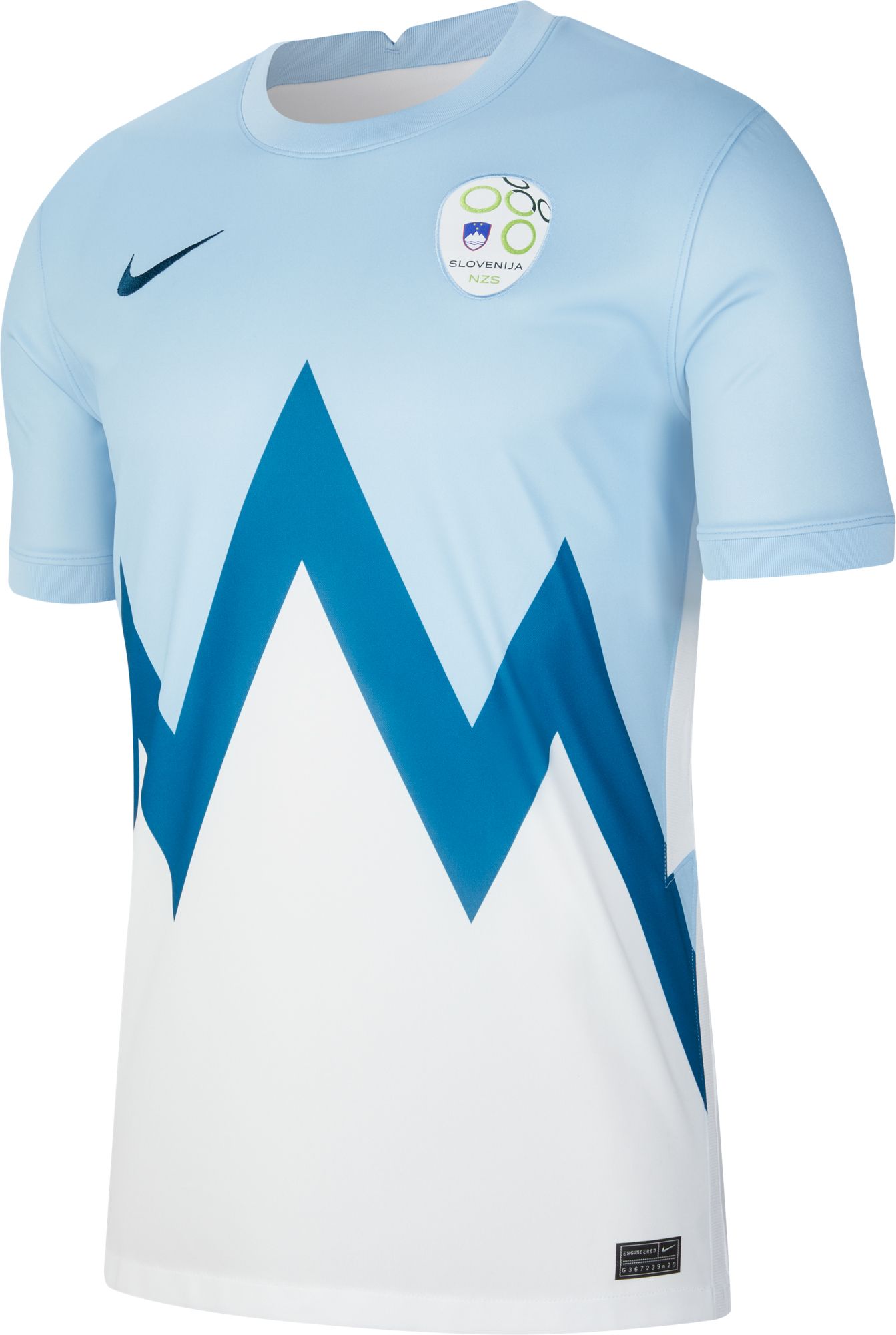 Nike Men's Slovenia '20-'21 Breathe Stadium Home Replica Jersey product image