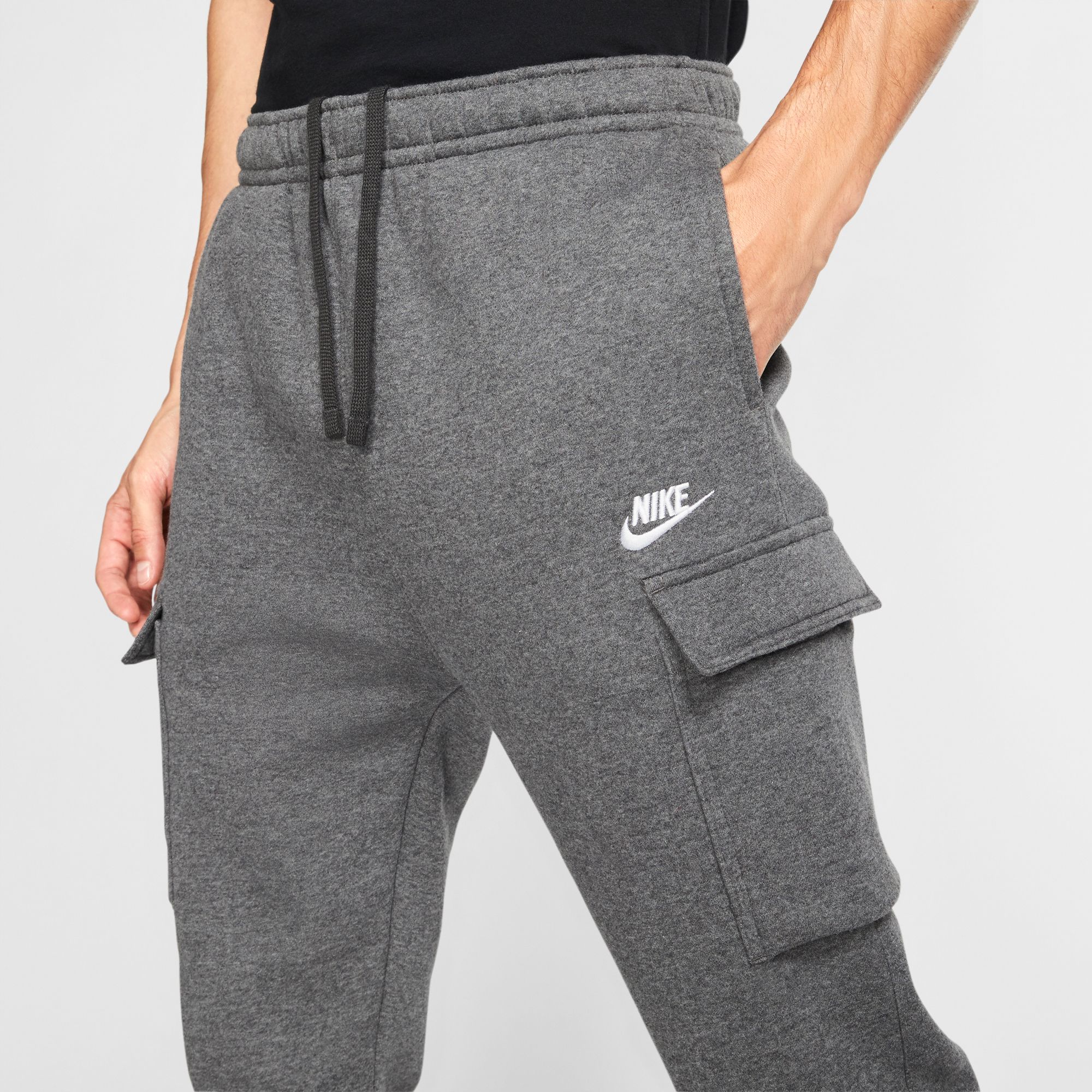 big & tall nike sportswear club fleece cargo jogger pants