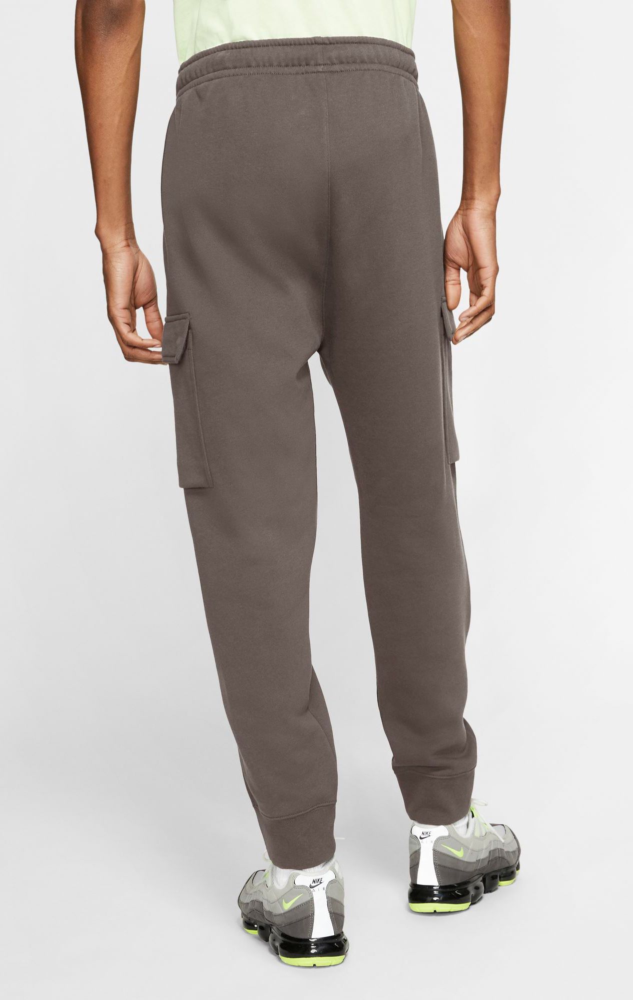 mens cargo fleece pants