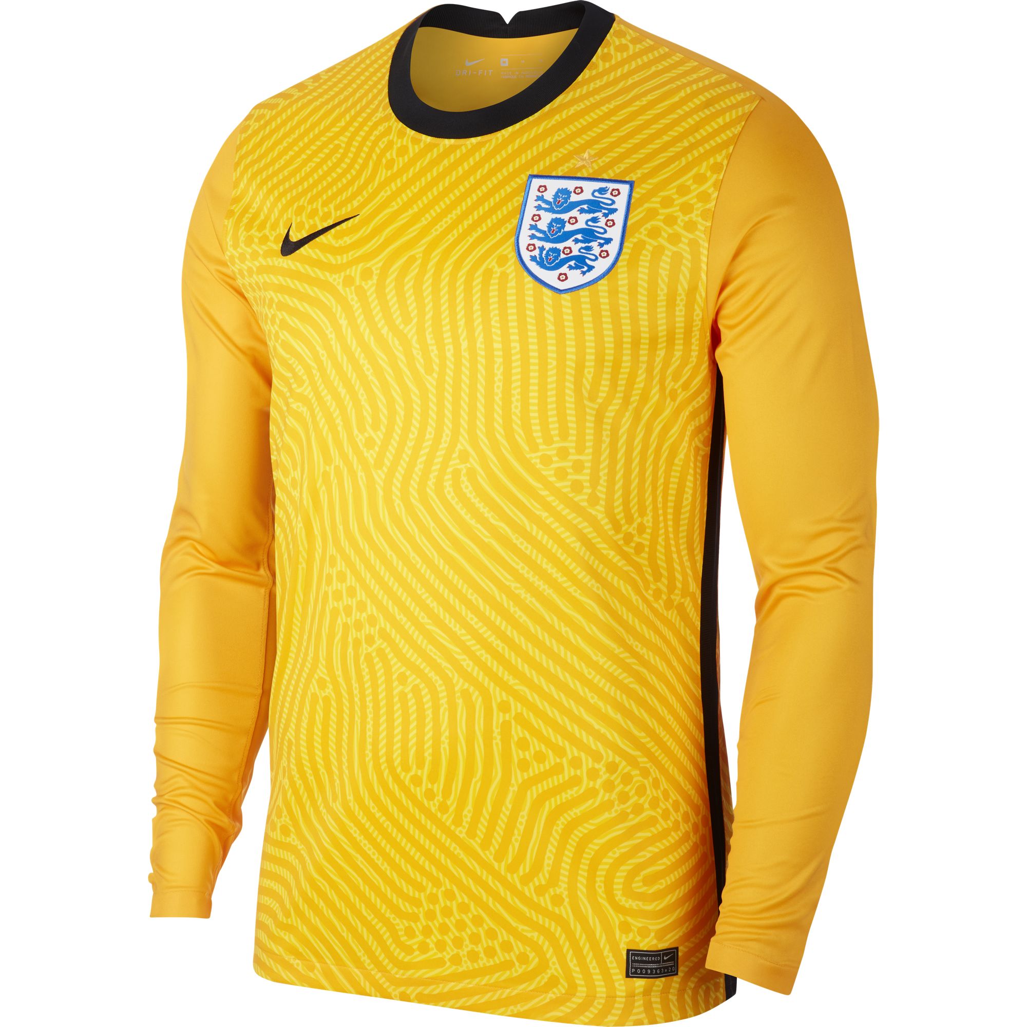 Nike Men's England '20 Goalkeeper Long Sleeve Jersey product image