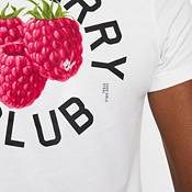 Nike Women's "RASPBERRY CLUB" Dri-FIT Cotton Softball T-Shirt product image