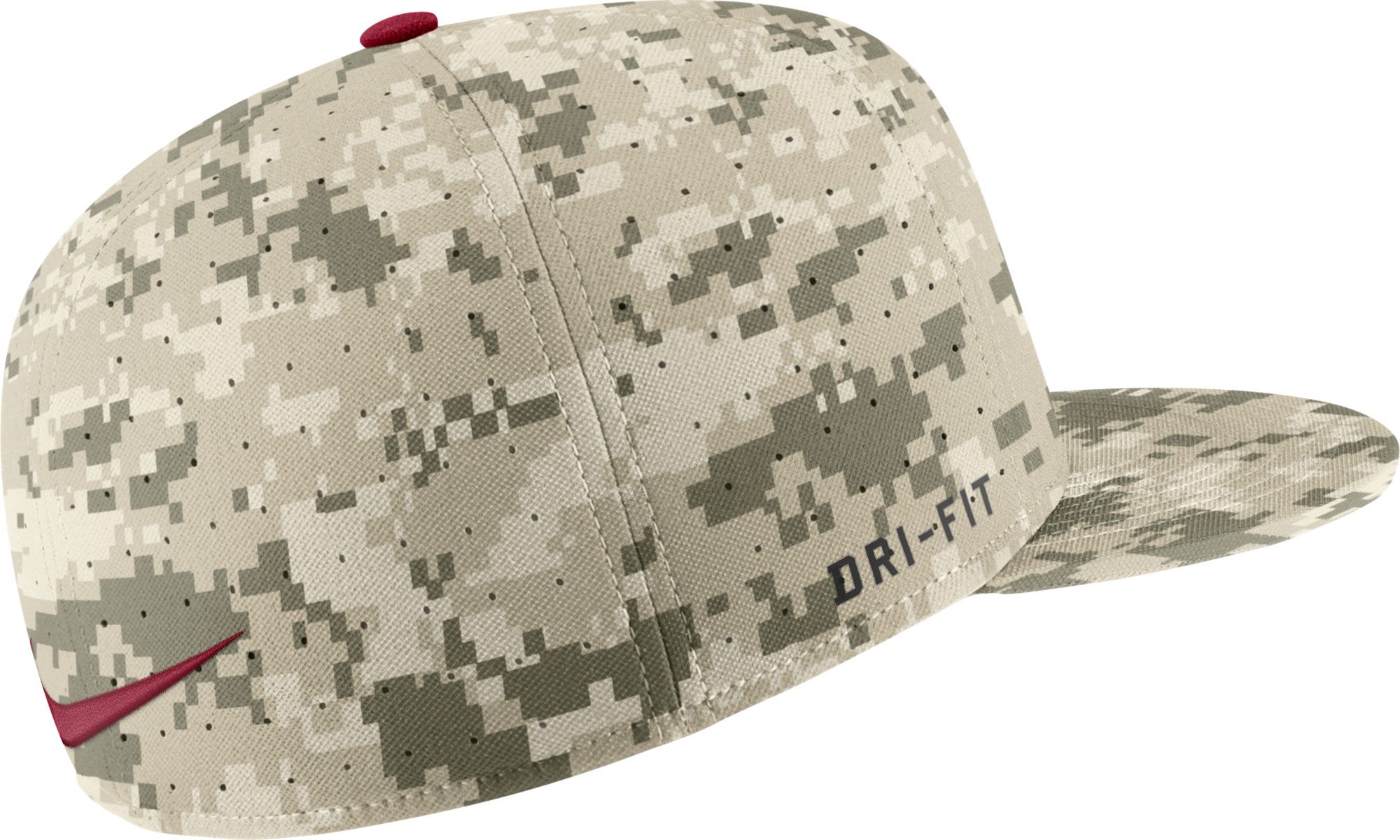 Nike Men's Alabama Crimson Tide Camo Fitted Baseball Hat product image