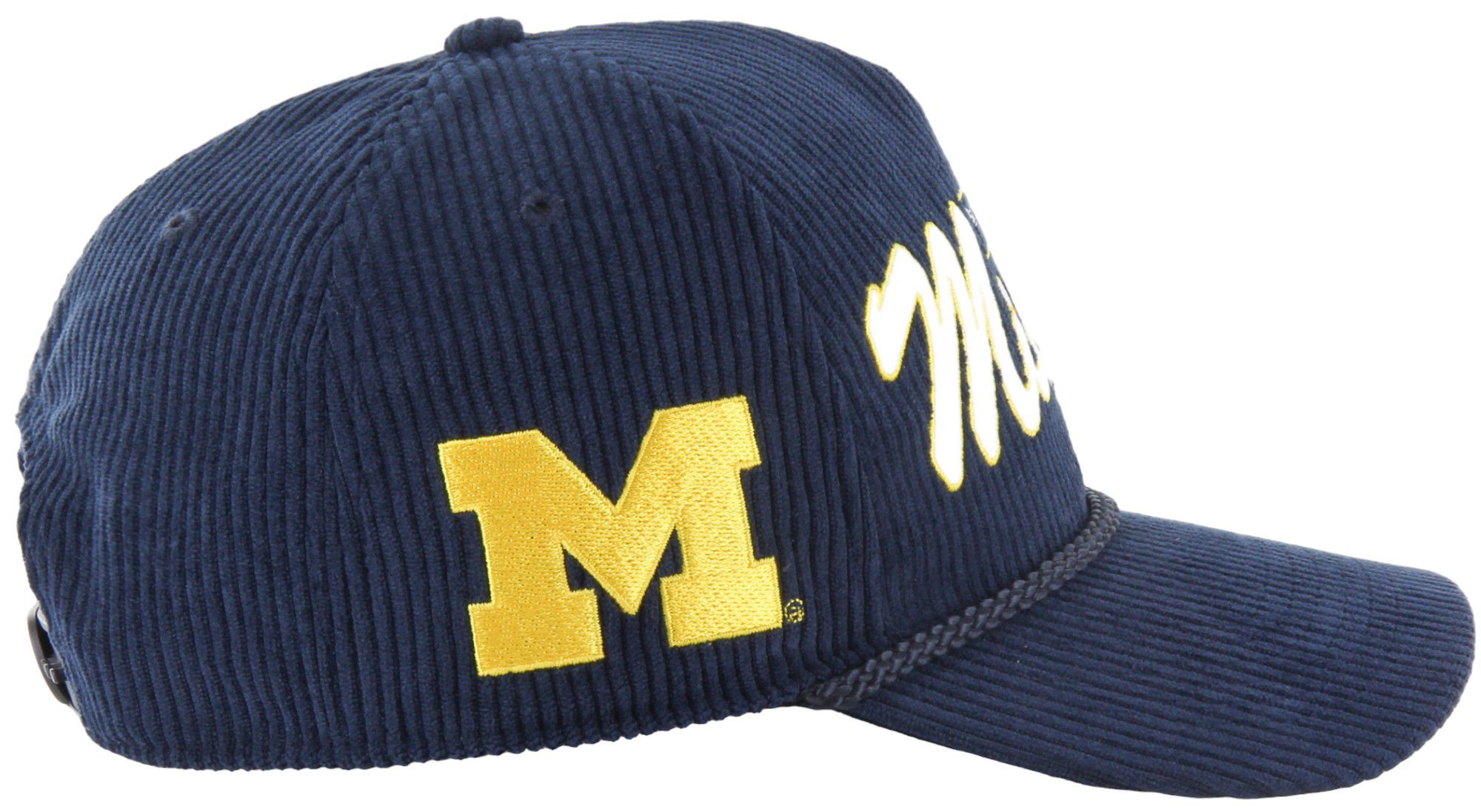'47 Men's Michigan Wolverines Navy Double Header Hitch Adjustable Hat product image