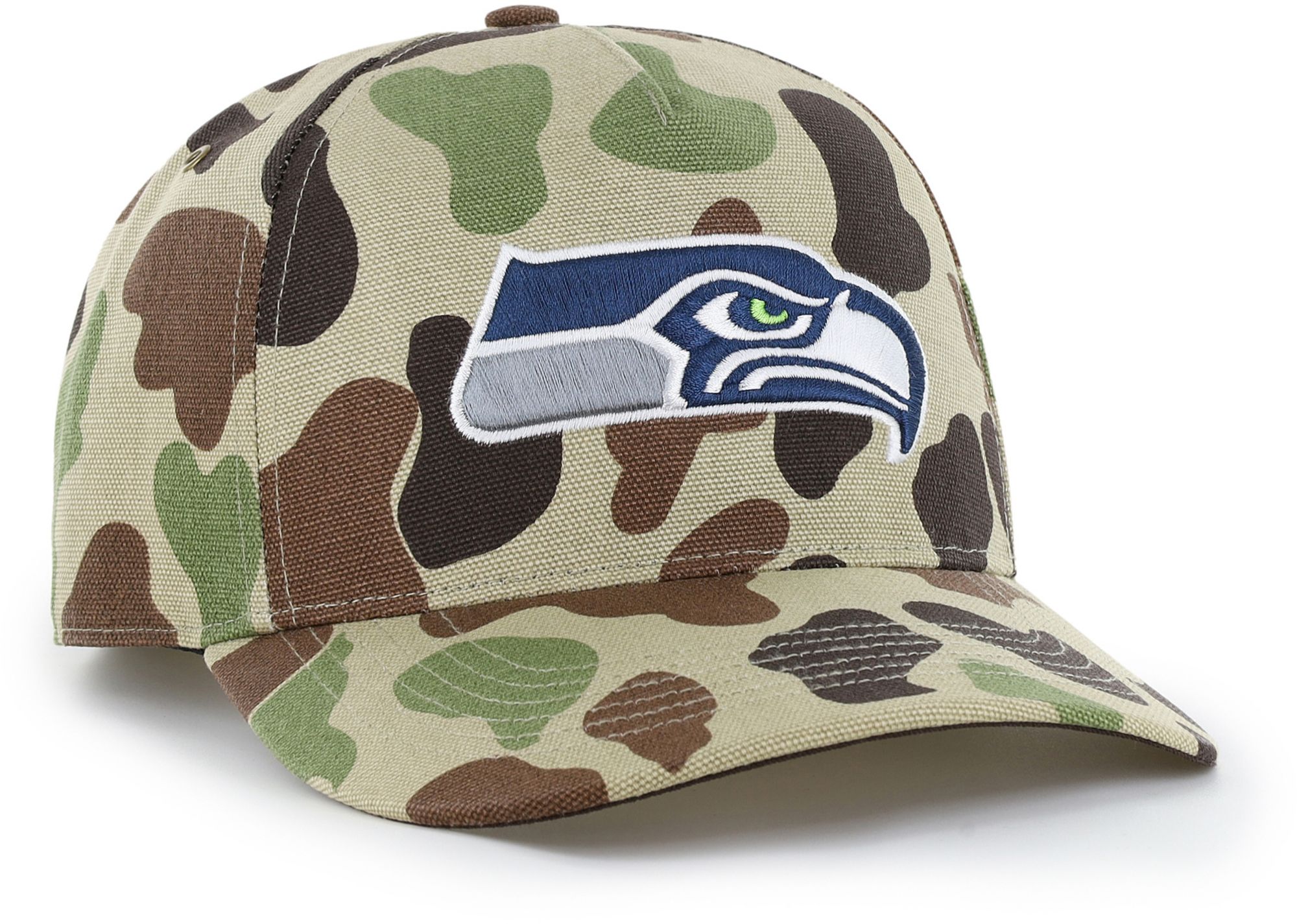 Carhartt x '47 Adult Seattle Seahawks Duck Camo Hitch Adjustable Hat product image