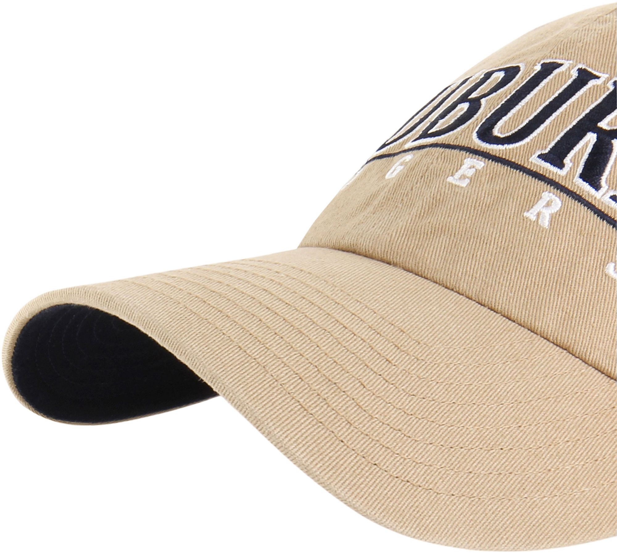 ‘47 Auburn Tigers Khaki District Clean Up Adjustable Hat