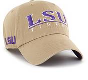 Men's '47 Black LSU Tigers Outburst Clean Up Adjustable Hat