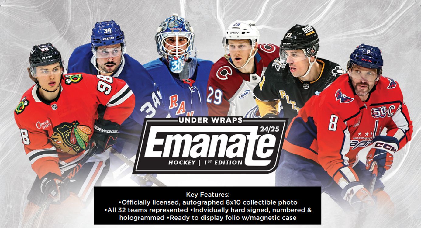 2025 Under Wraps Autographed Emanate Hockey Card product image