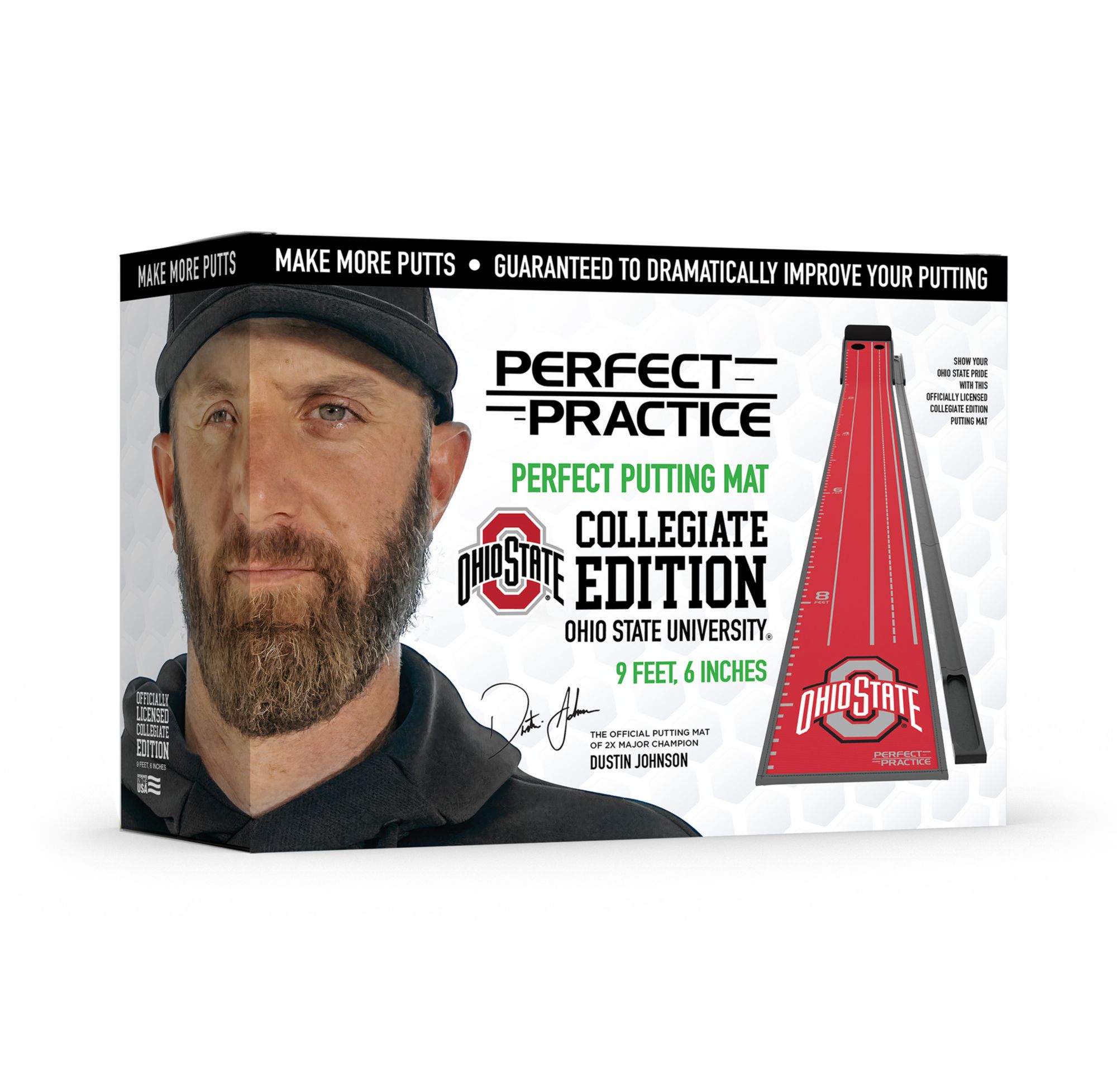 Perfect Practice Ohio State Putting Mat product image