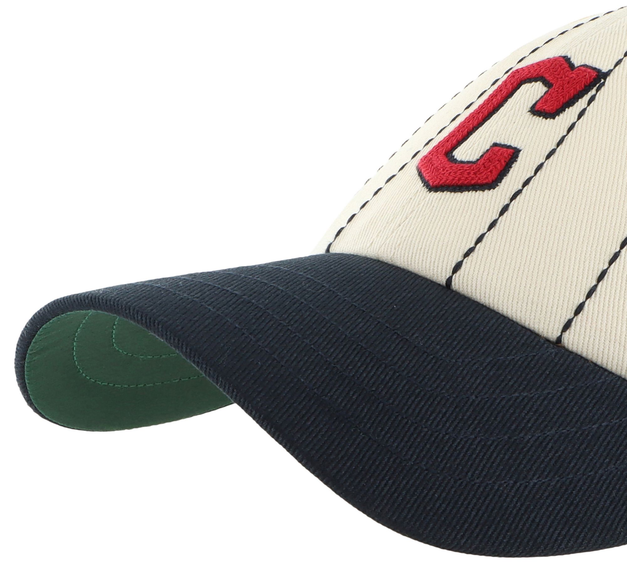 '47 Adult Cleveland Guardians Cream Cooperstown Rawlings Clean Up Adjustable Hat product image