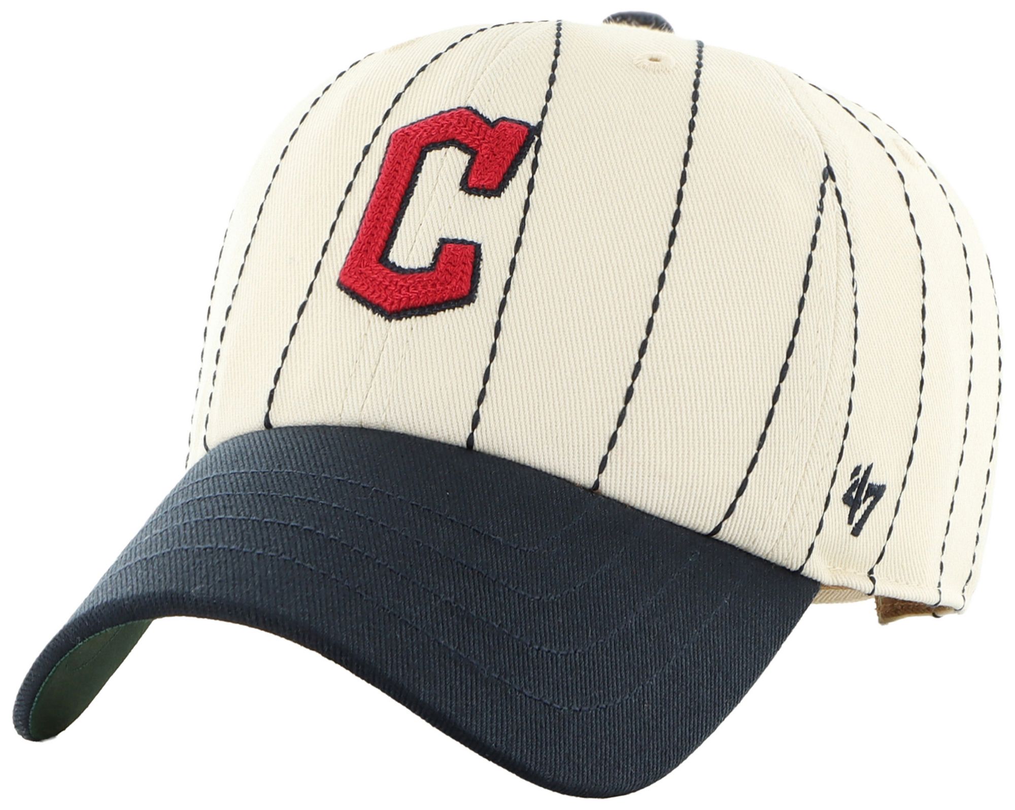 '47 Adult Cleveland Guardians Cream Cooperstown Rawlings Clean Up Adjustable Hat product image