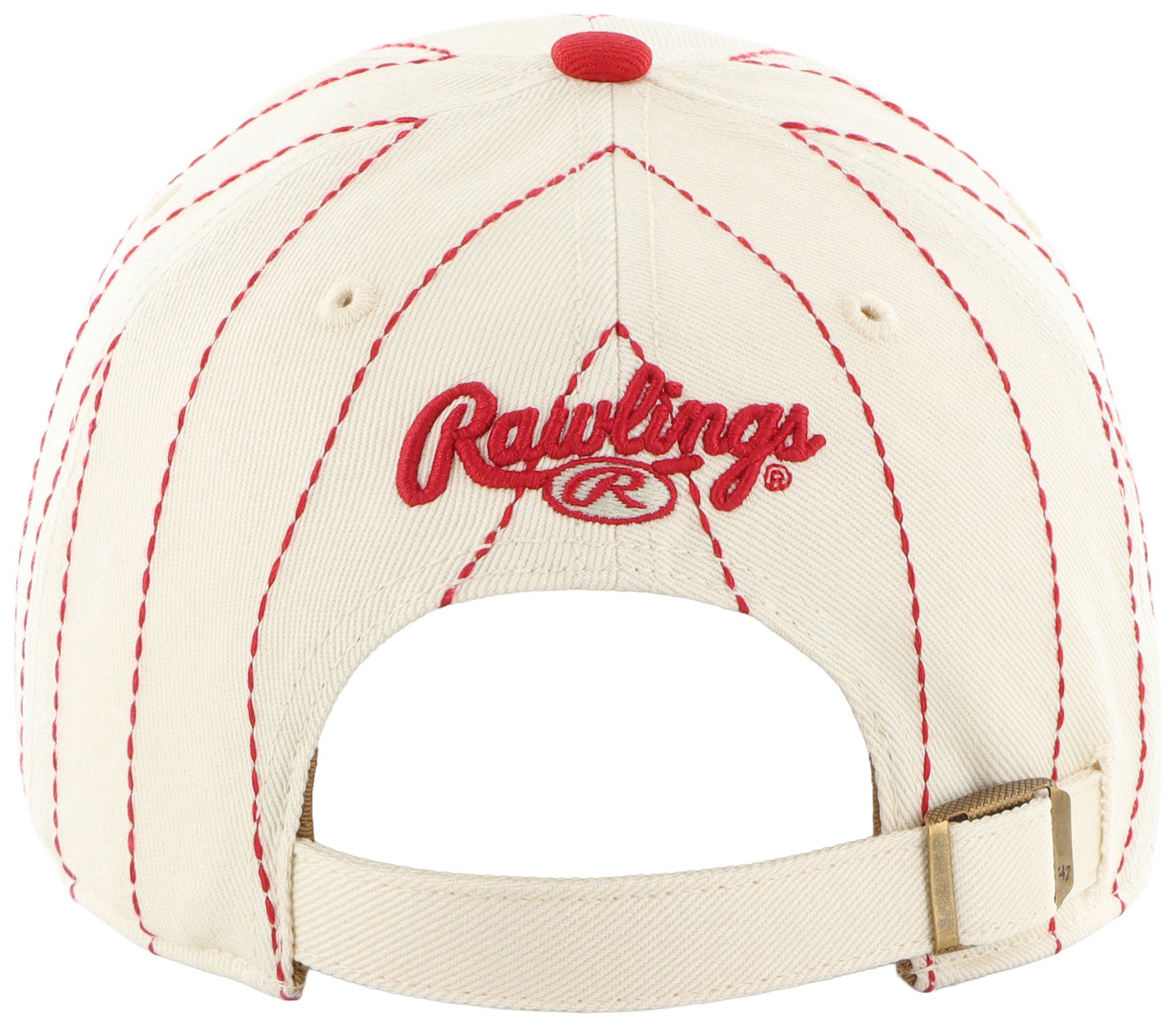 '47 Adult Cincinnati Reds Cream Cooperstown Rawlings Clean Up Adjustable Hat product image