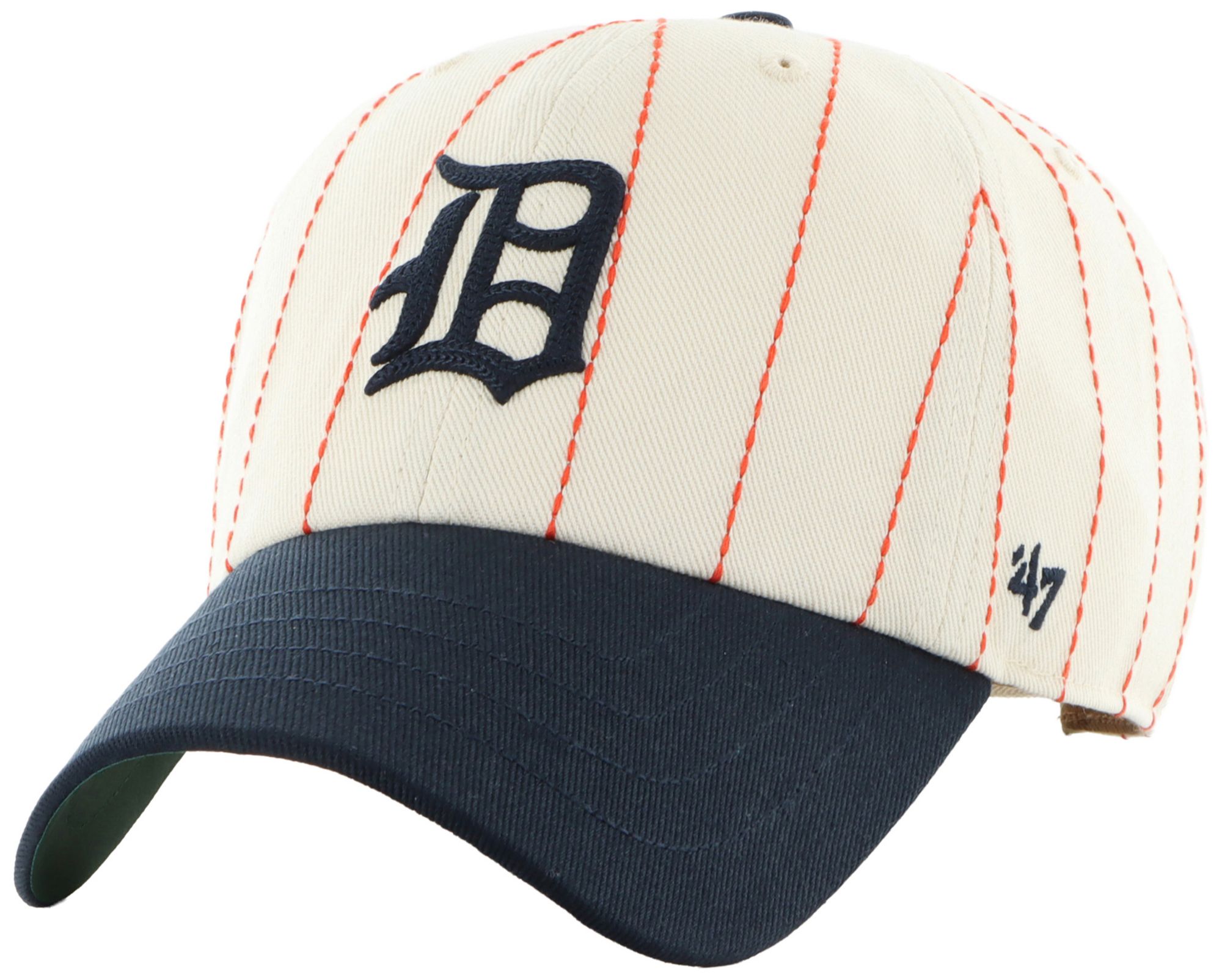 '47 Adult Detroit Tigers Cream Cooperstown Rawlings Clean Up Adjustable Hat product image