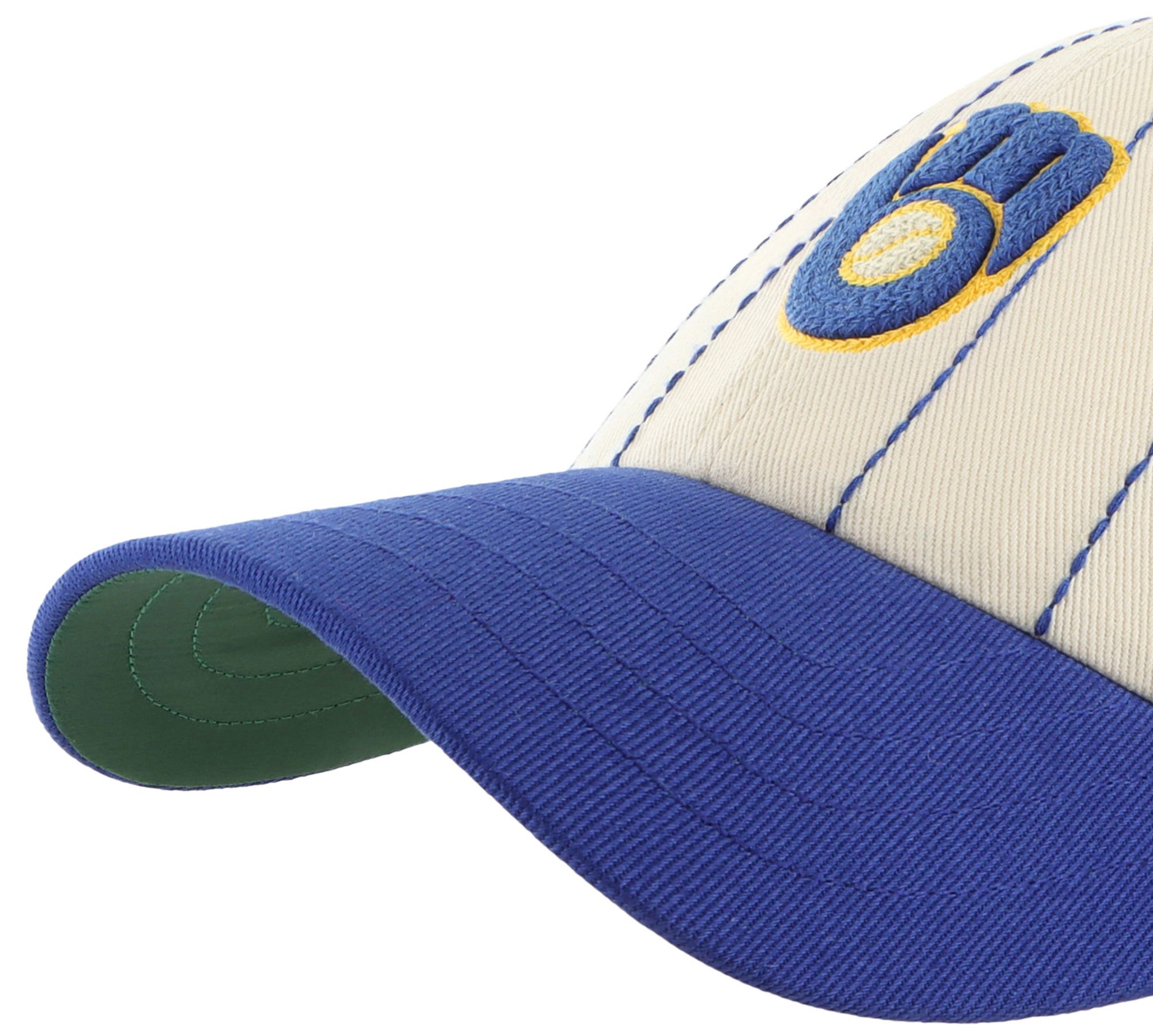 '47 Adult Milwaukee Brewers Cream Cooperstown Rawlings Clean Up Adjustable Hat product image