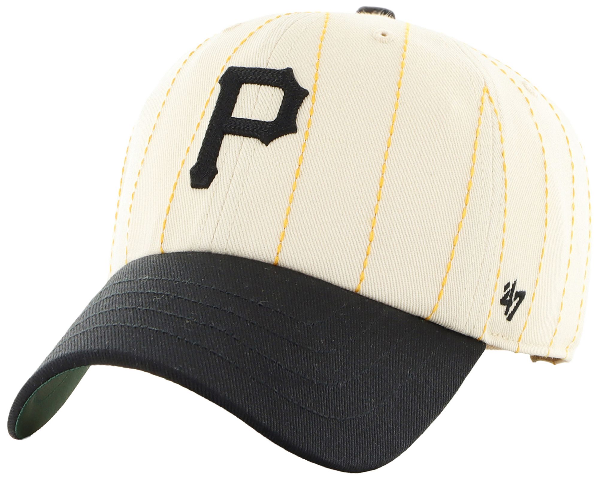 '47 Adult Pittsburgh Pirates Cream Cooperstown Rawlings Clean Up Adjustable Hat product image