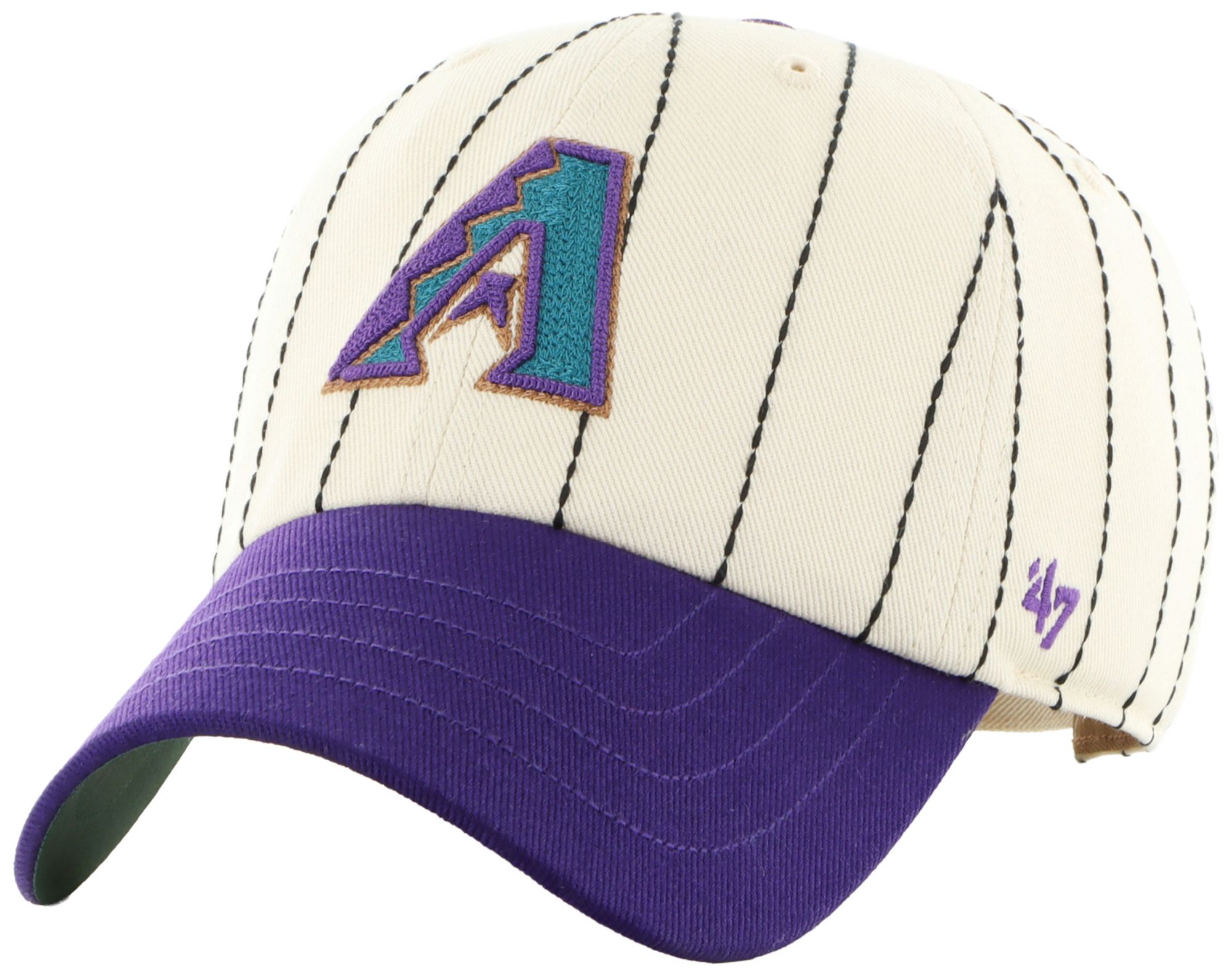'47 Adult Arizona Diamondbacks Cream Cooperstown Rawlings Clean Up Adjustable Hat product image