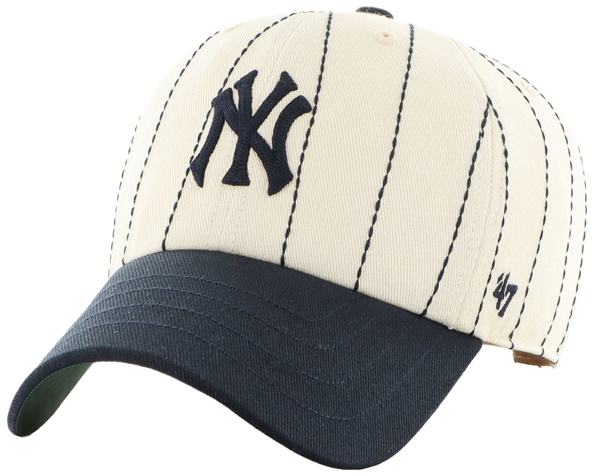 '47 Adult New York Yankees Cream Cooperstown Rawlings Clean Up Adjustable Hat product image