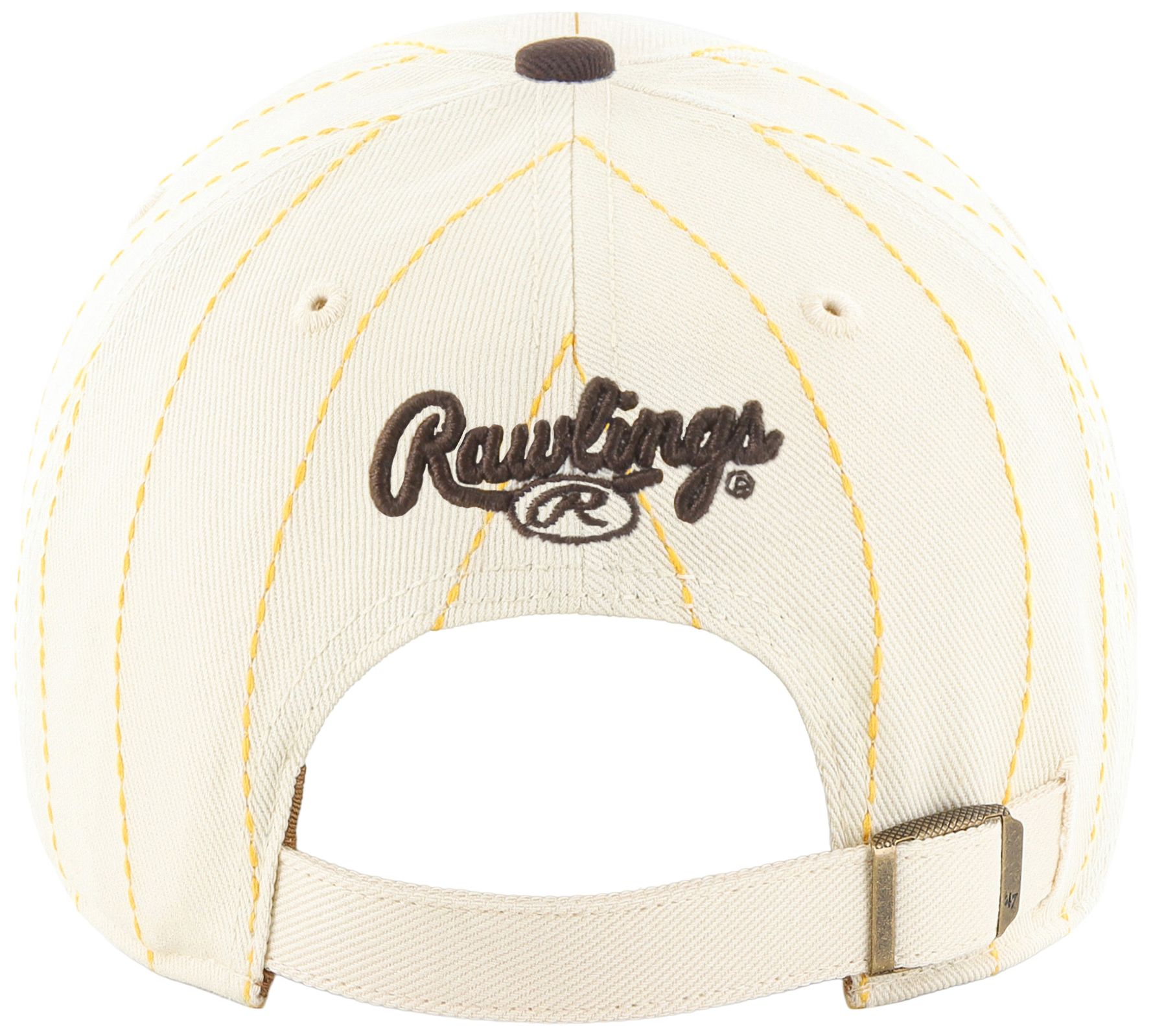 '47 Adult San Diego Padres Cream Cooperstown Rawlings Clean Up Adjustable Hat product image