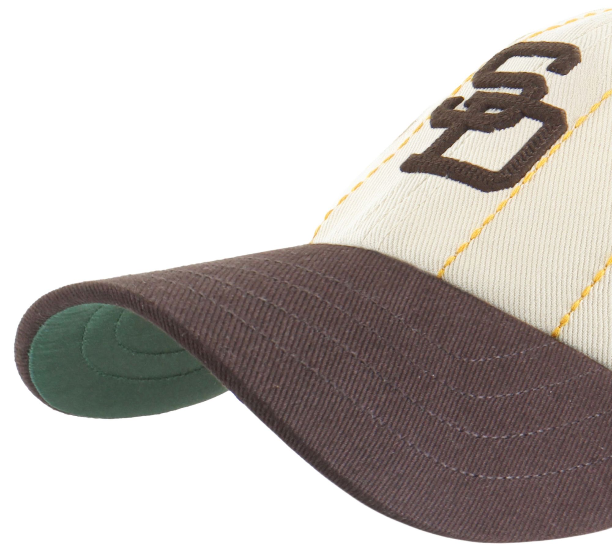 '47 Adult San Diego Padres Cream Cooperstown Rawlings Clean Up Adjustable Hat product image