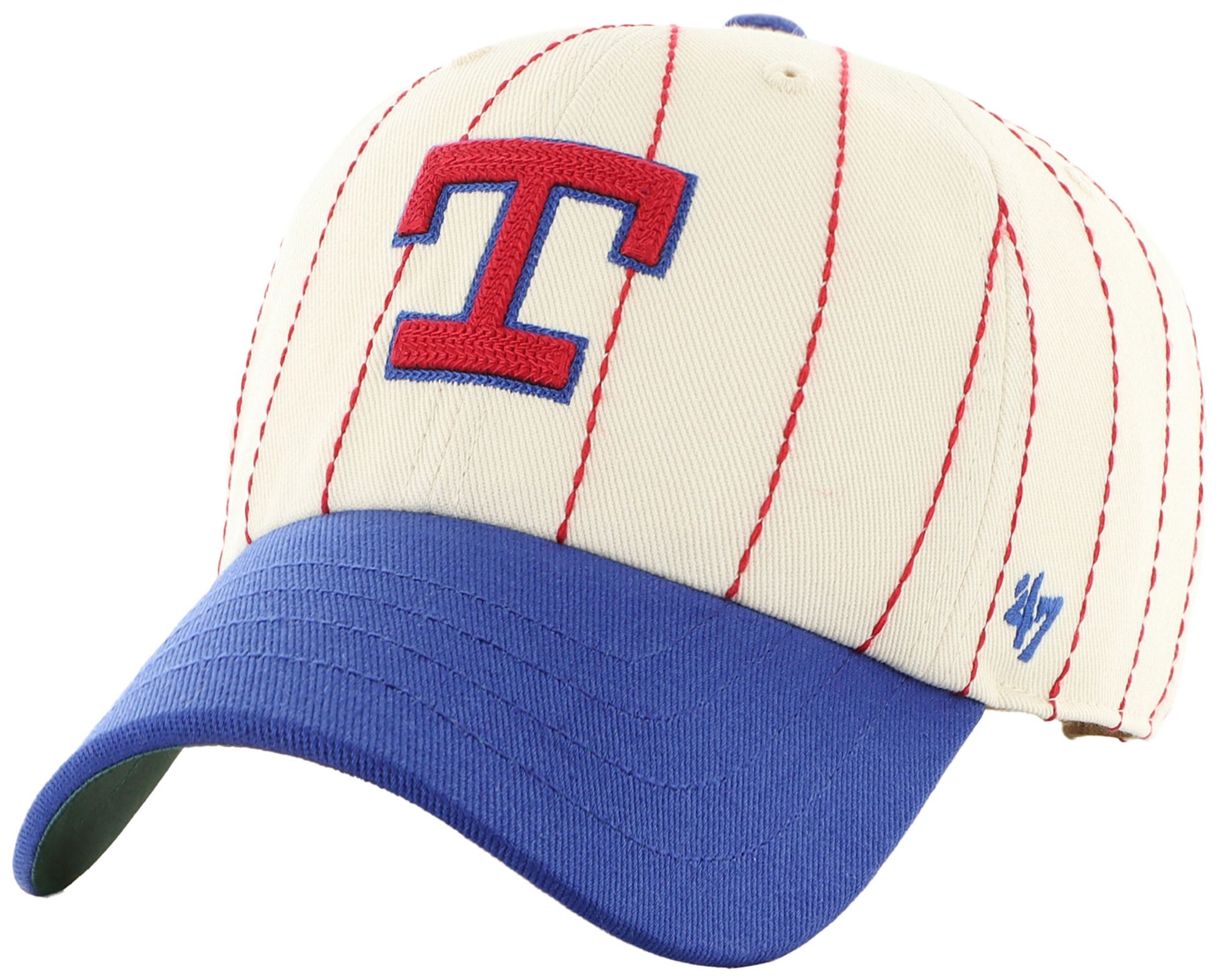 '47 Adult Texas Rangers Cream Cooperstown Rawlings Clean Up Adjustable Hat product image