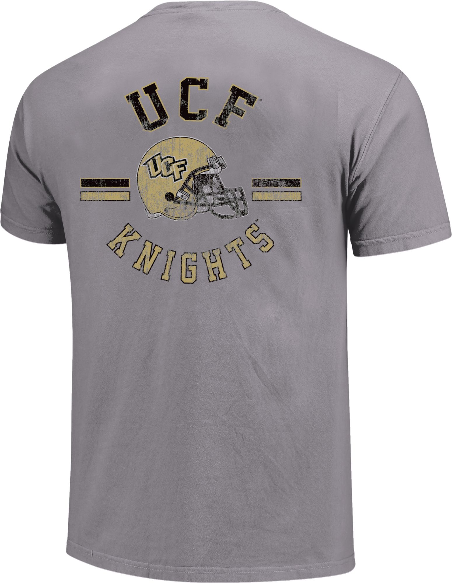Image One Men's UCF Knights Grey Helmet Arch T-Shirt product image