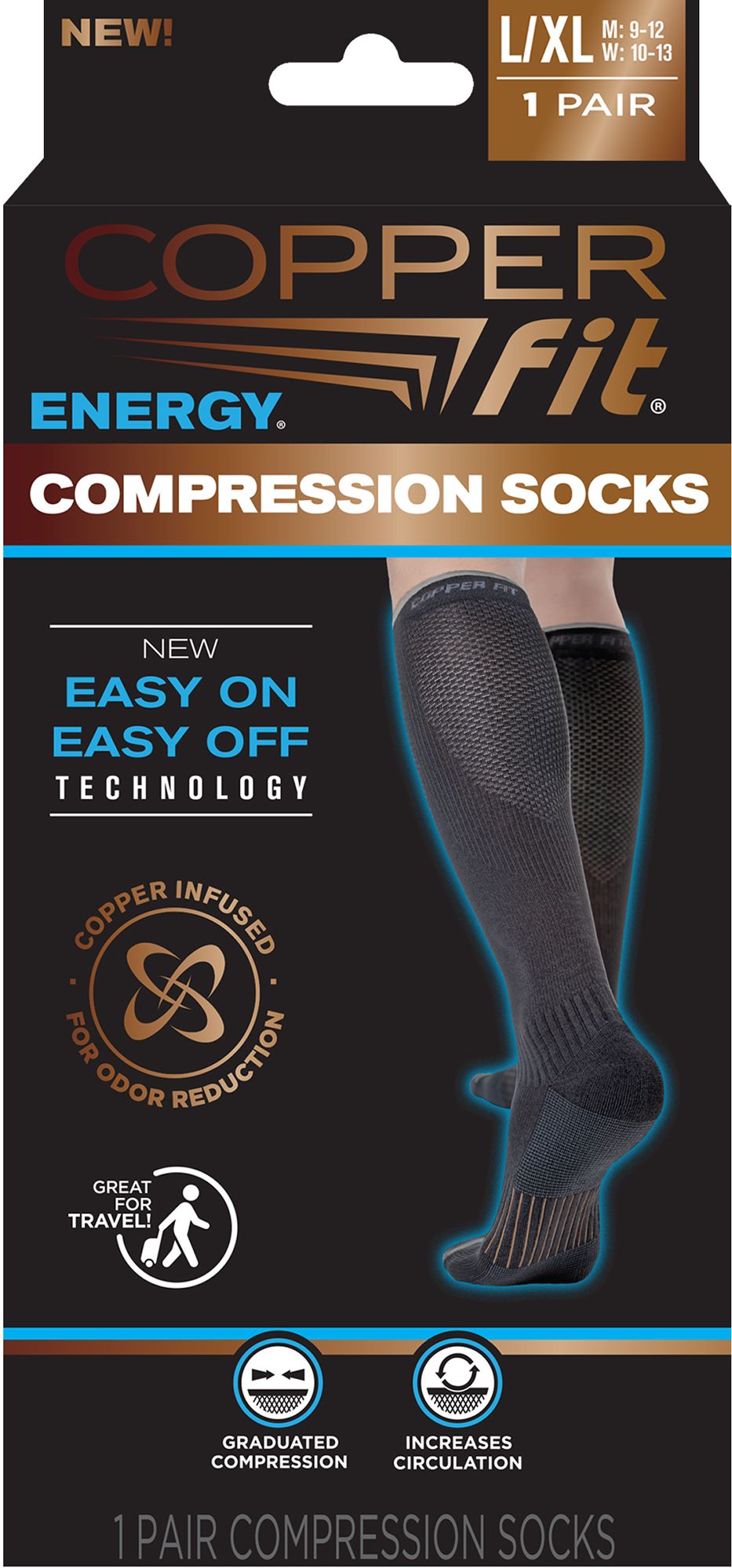 Copper Fit 2.0 Energy Compression Socks product image