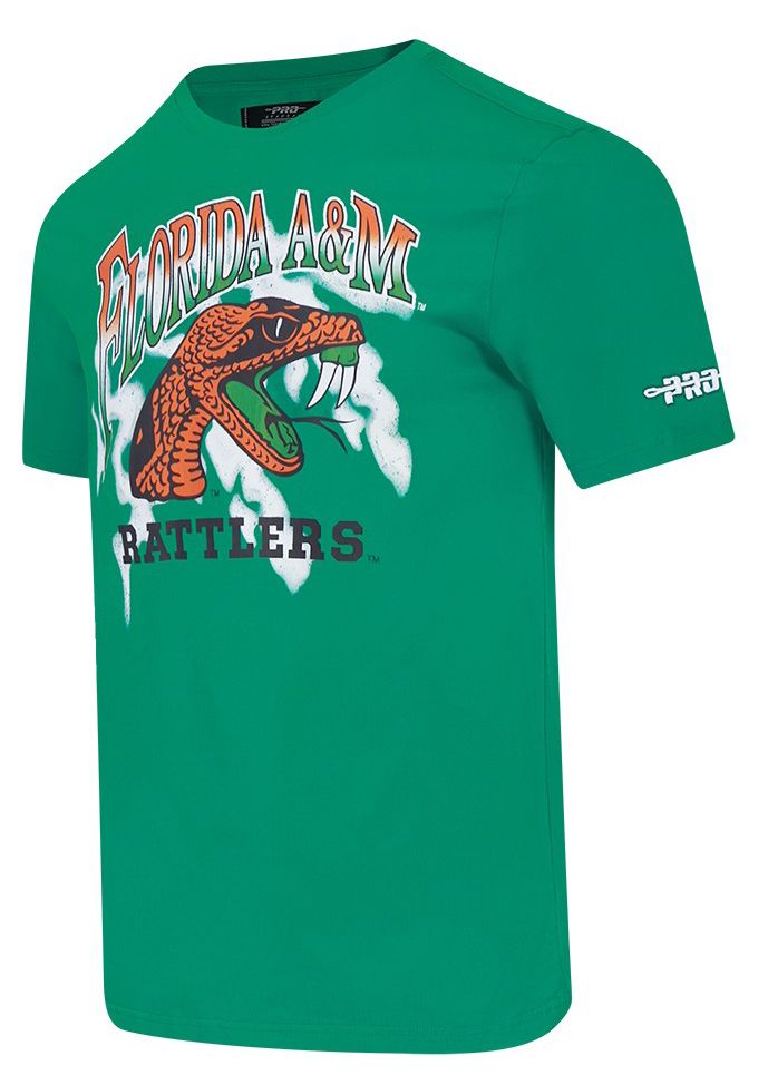Pro Standard Men's Florida A&M Rattlers Green University Headliner T-Shirt product image