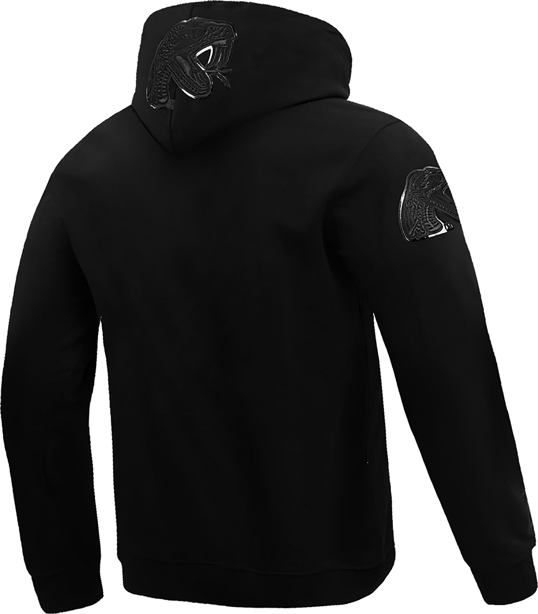 Pro Standard Men's Florida A&M Rattlers Black Triple Black Pullover Hoodie product image