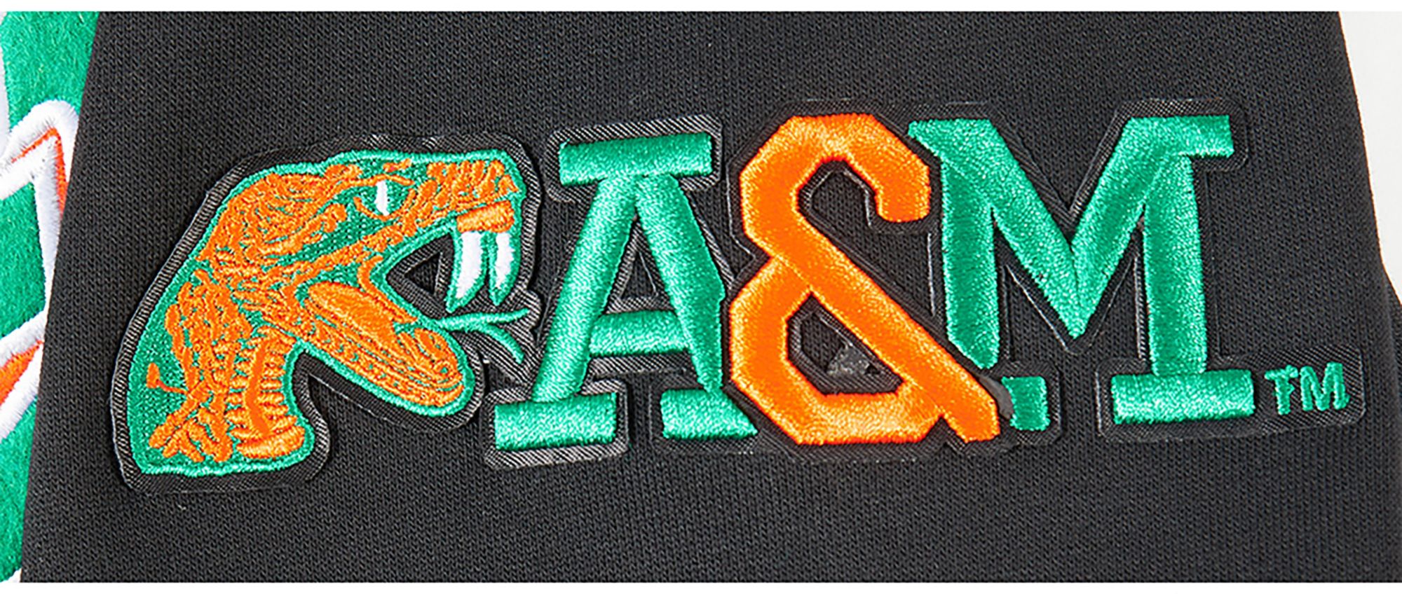 Pro Standard Men's Florida A&M Rattlers Black Homecoming Fleece Pullover Hoodie product image