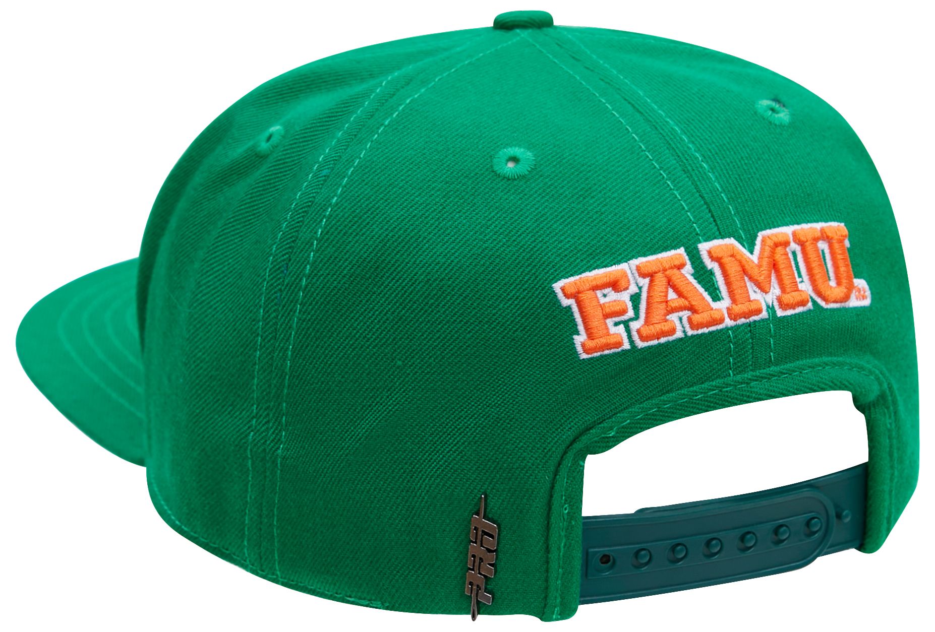 Pro Standard Adult Florida A&M Rattlers Kelly Green Classic Flat-Brim Snapback Adjustable Hat product image