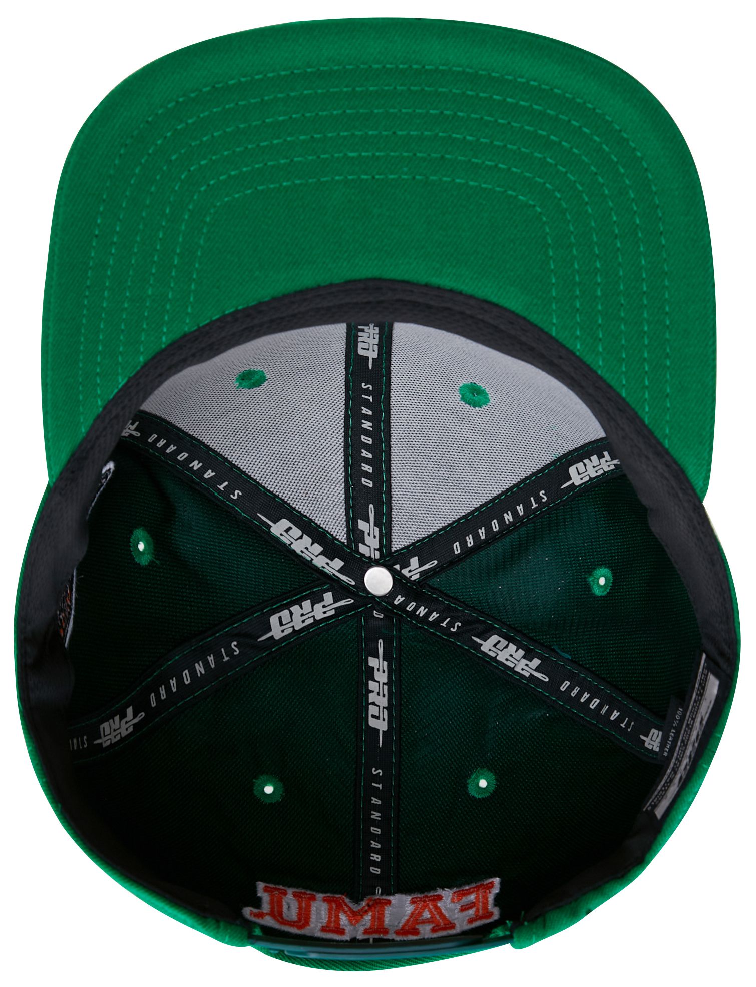 Pro Standard Adult Florida A&M Rattlers Kelly Green Classic Flat-Brim Snapback Adjustable Hat product image