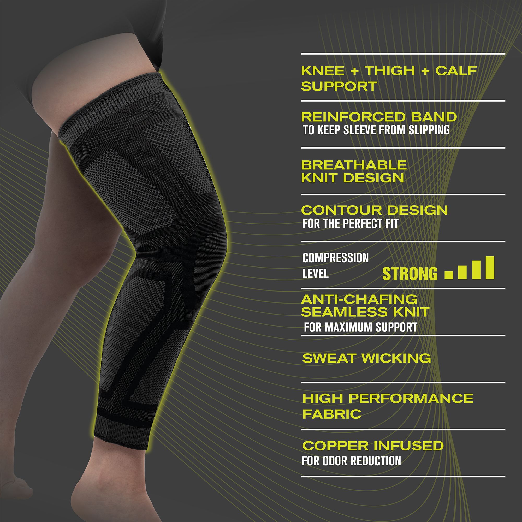 Copper Fit Elite Leg Sleeve product image