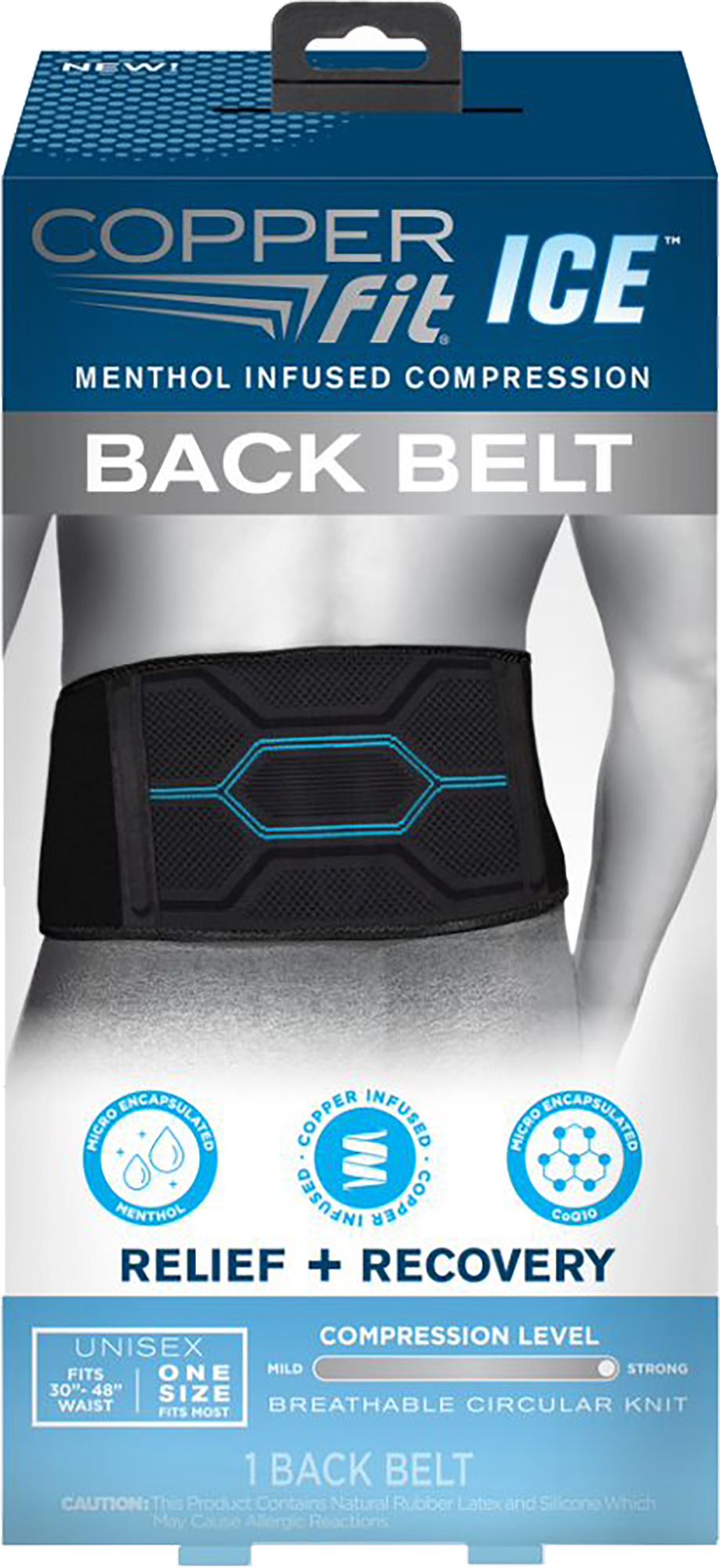 Copper Fit ICE Compression Back Belt product image