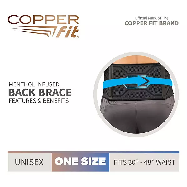 Copper Fit ICE Compression Back Belt