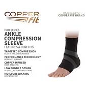 Copper Fit Pro Series Ankle Sleeve product image