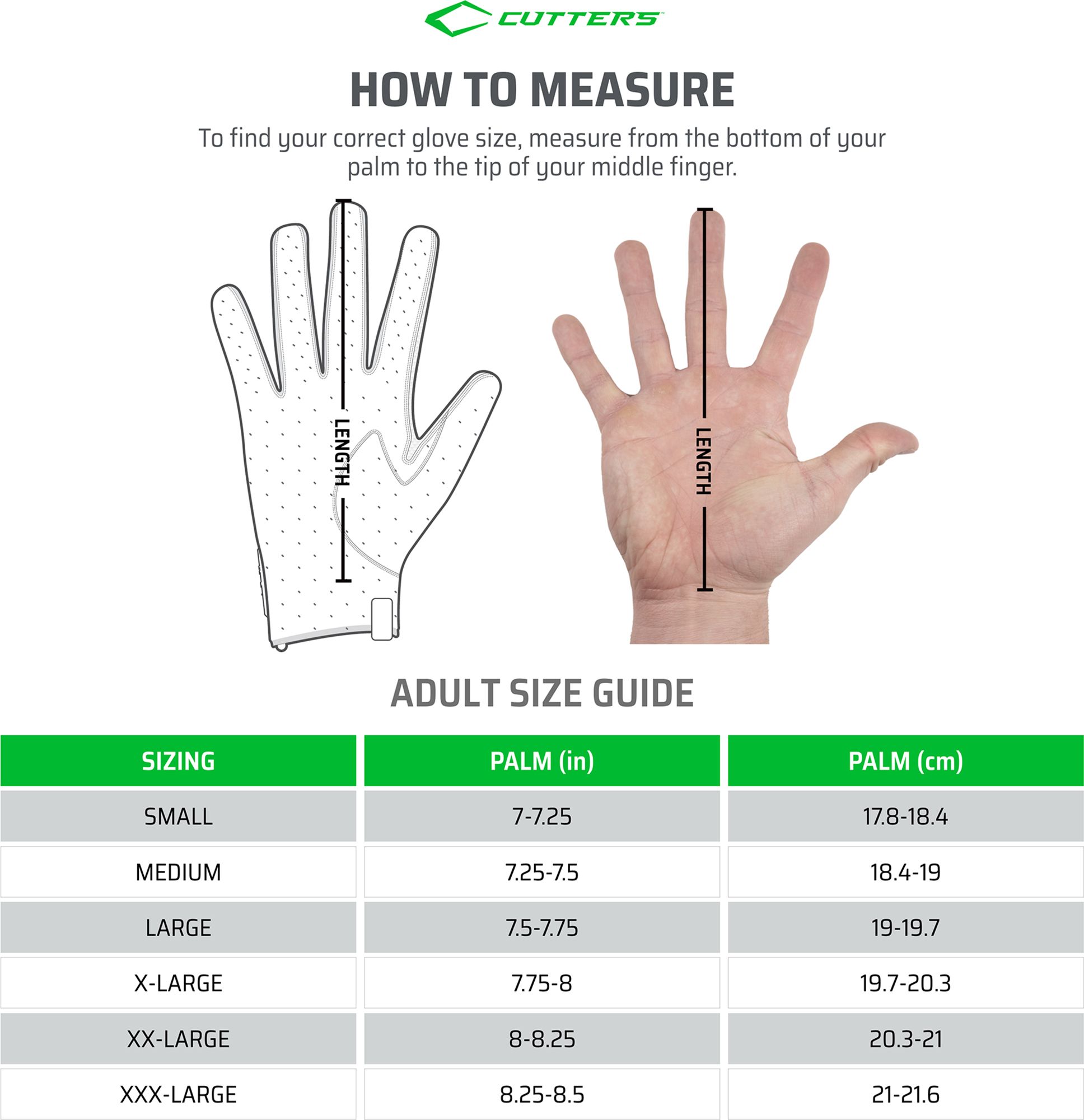 Cutters Adult Rev Pro 5.0 Football Receiver Gloves product image