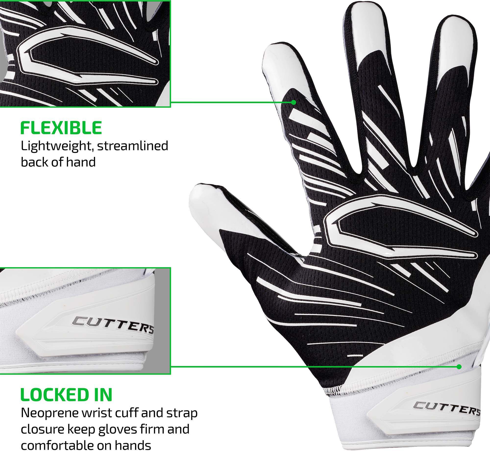 Cutters Youth Gameday Pro Receiver Football Gloves product image