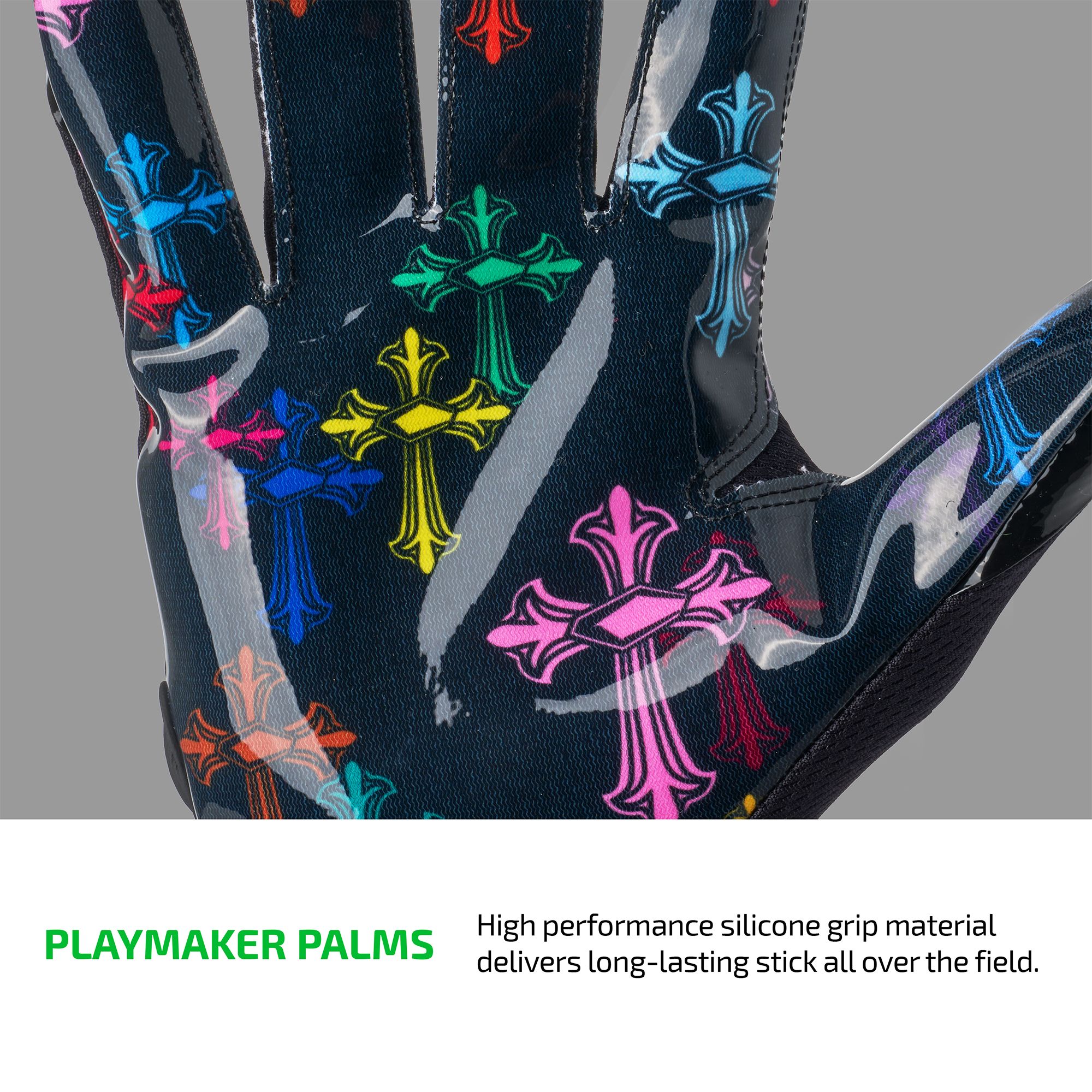 Cutters Game Day Pro Limited Edition Divine Drip Football Receiver's Gloves product image