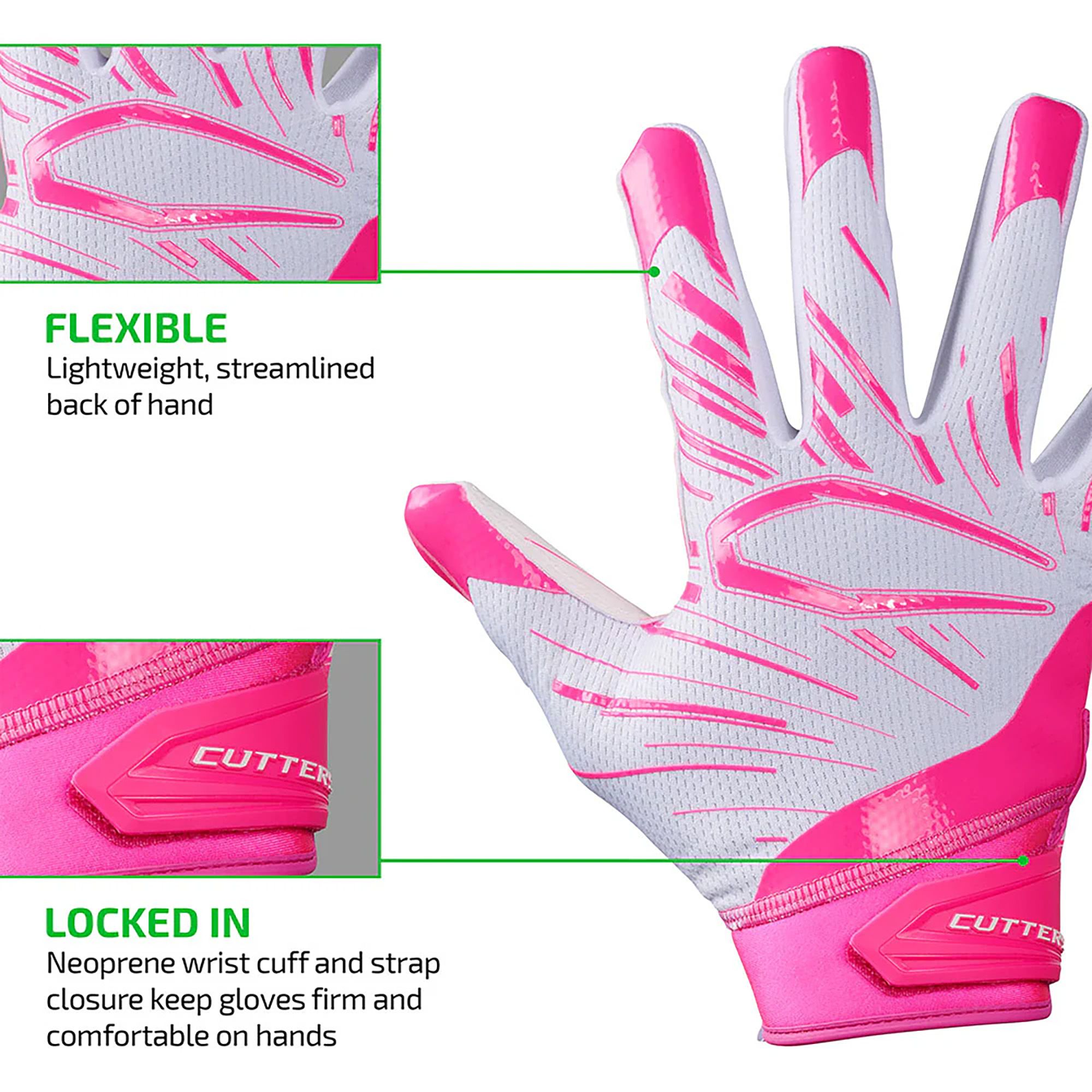 Shock Doctor Game Day Pro Receivers Gloves - Limited Edition product image