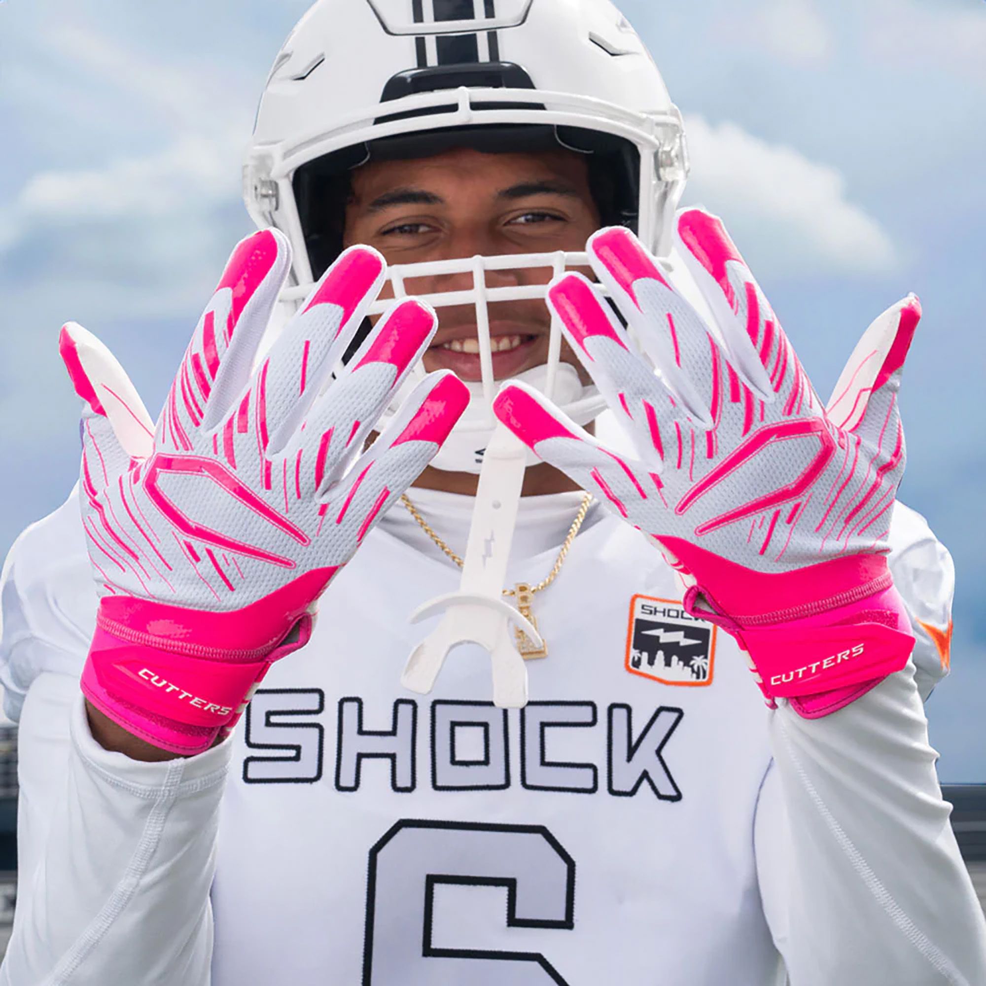 Shock Doctor Game Day Pro Receivers Gloves - Limited Edition product image