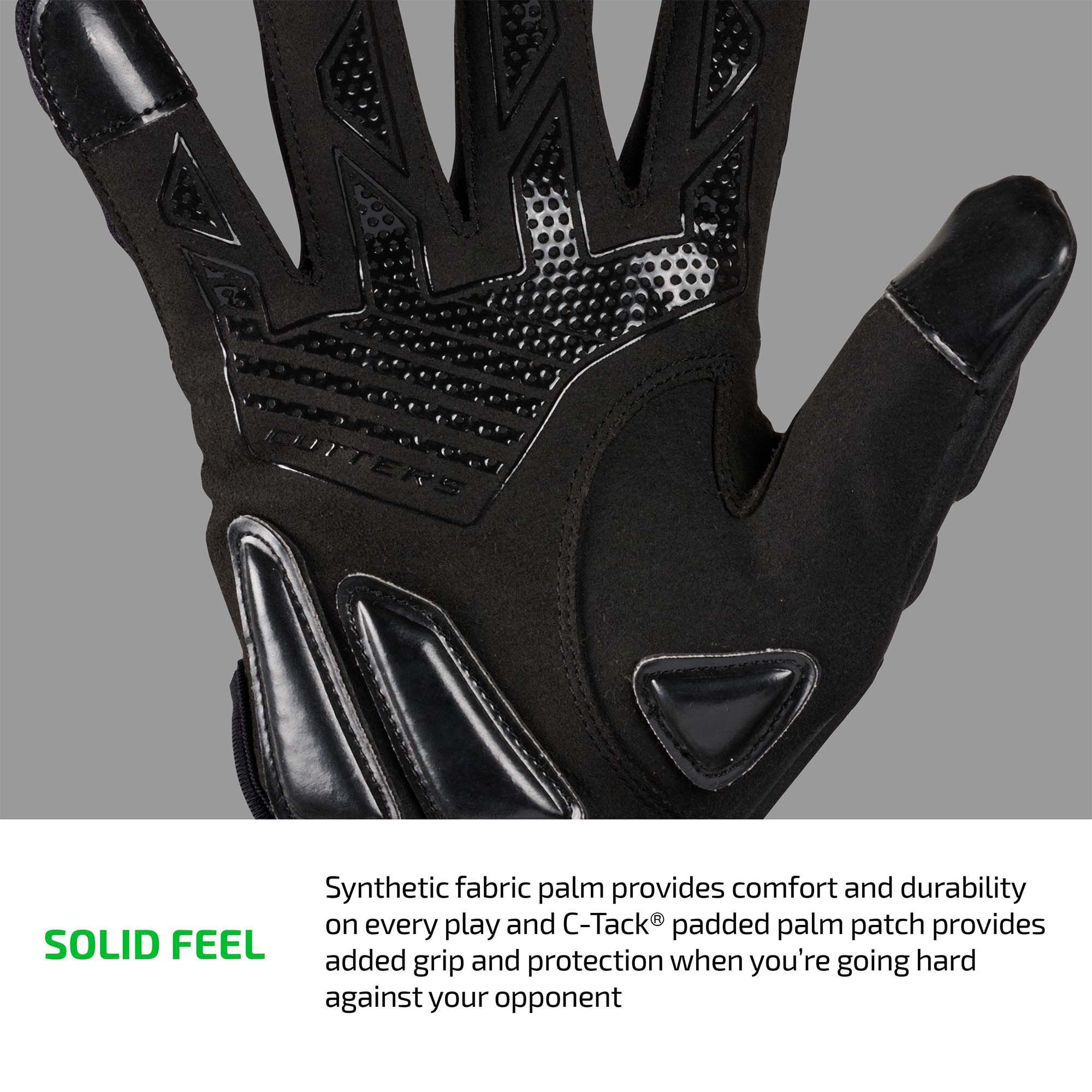 Cutters Force 6.0 Lineman Football Gloves product image
