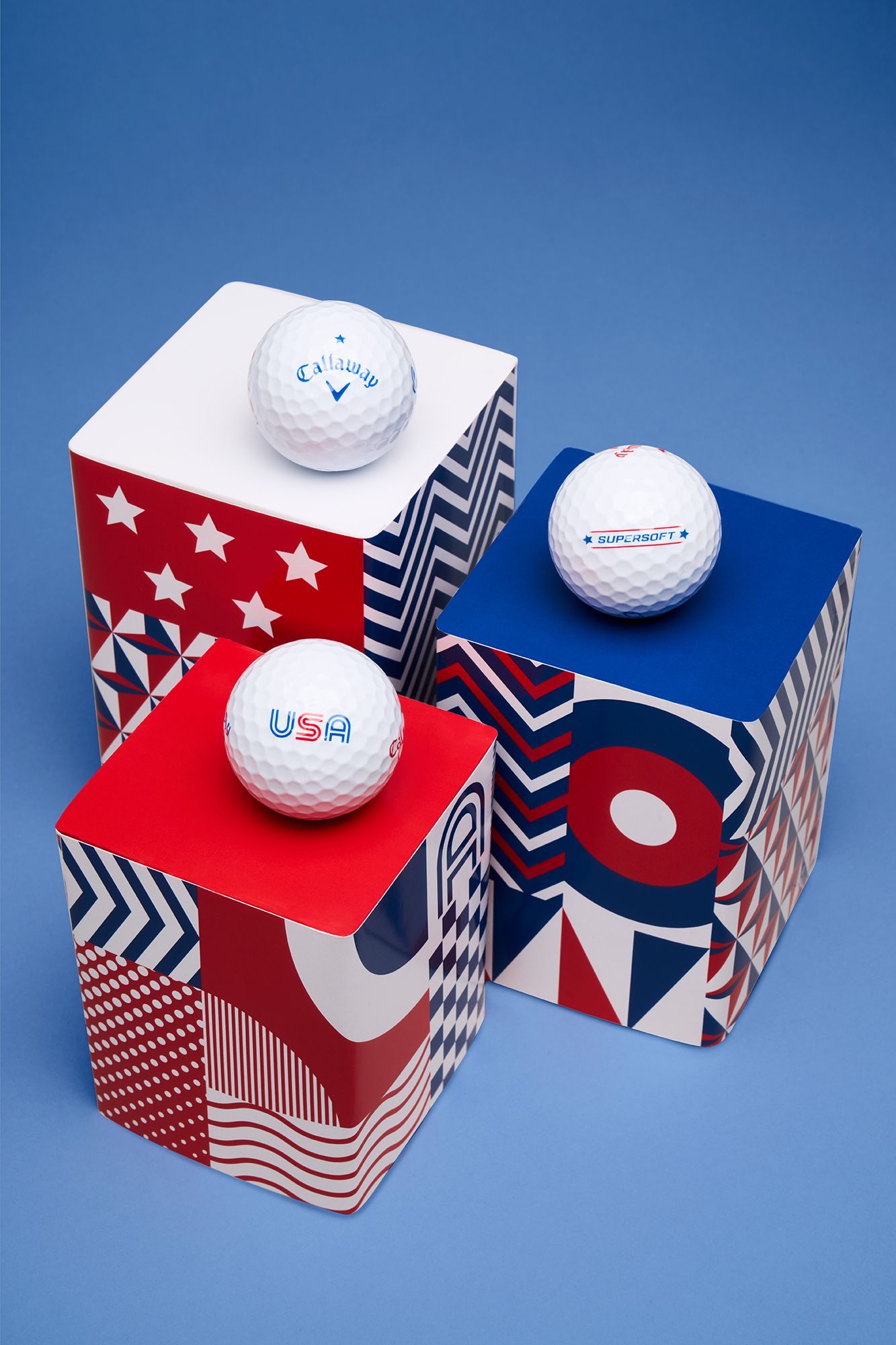 Callaway 2025 Supersoft Stars & Stripes Golf Balls product image