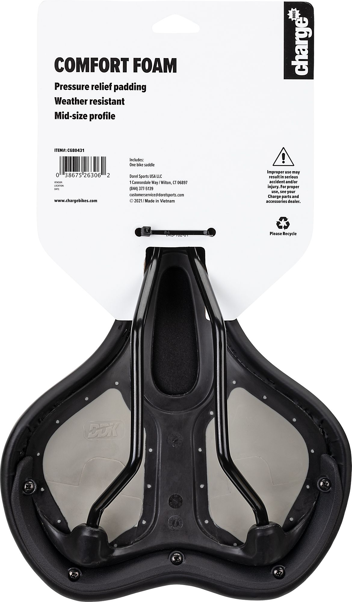 Charge Ladle Comfort Bike Saddle product image
