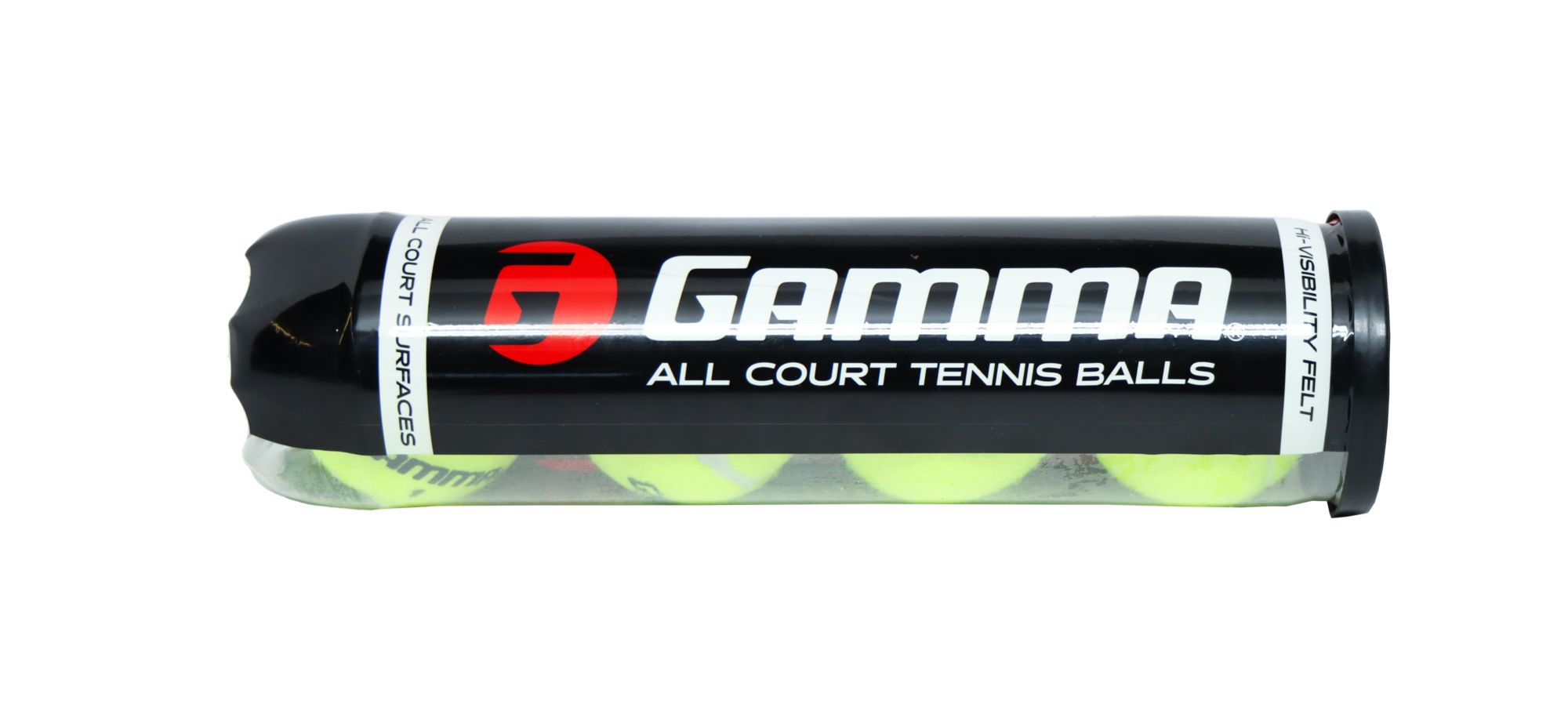 GAMMA All Court Tennis Balls - 4 Count