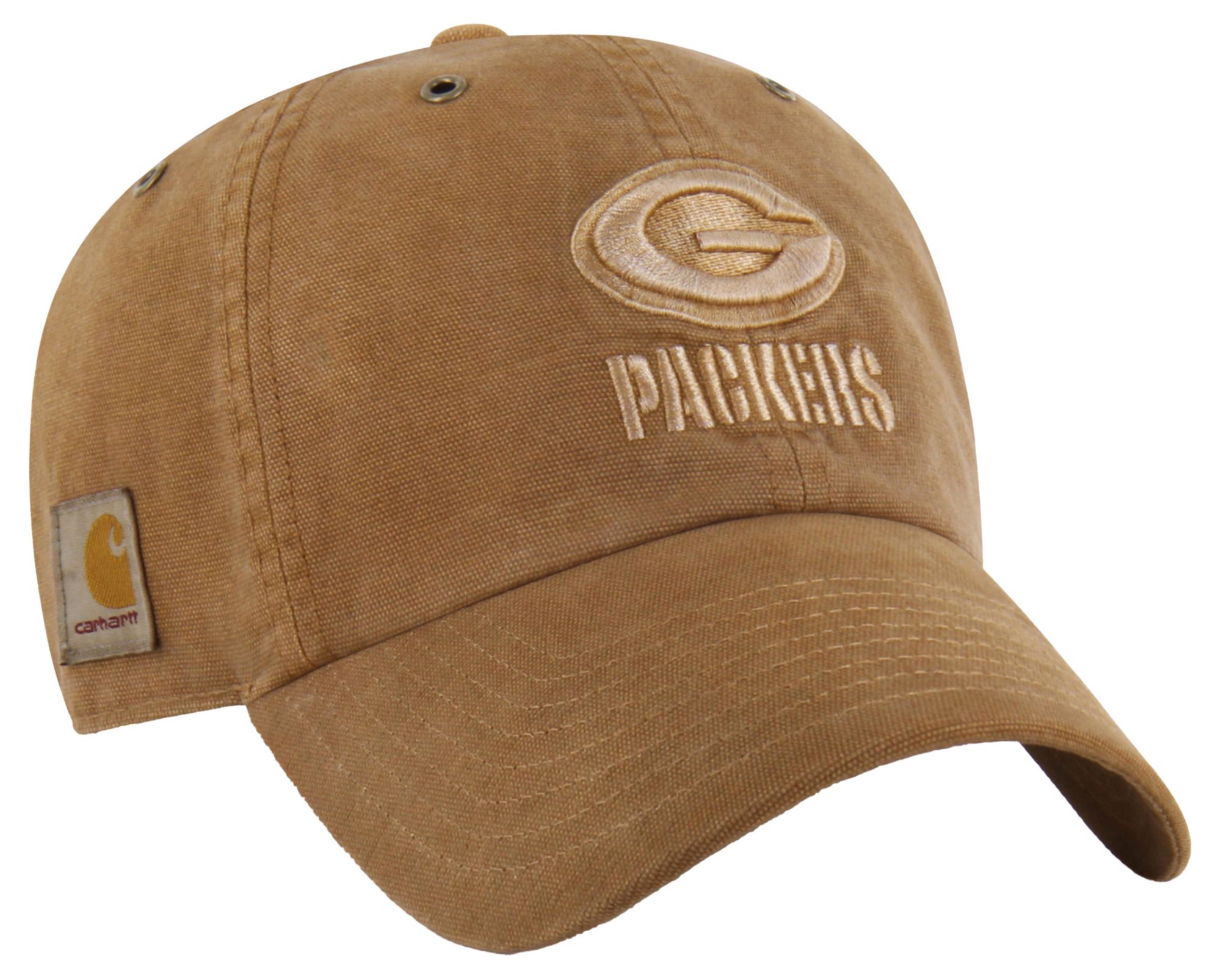 Carhartt x 47 Adult Green Bay Packers Brown Dyed Clean Up Hat product image